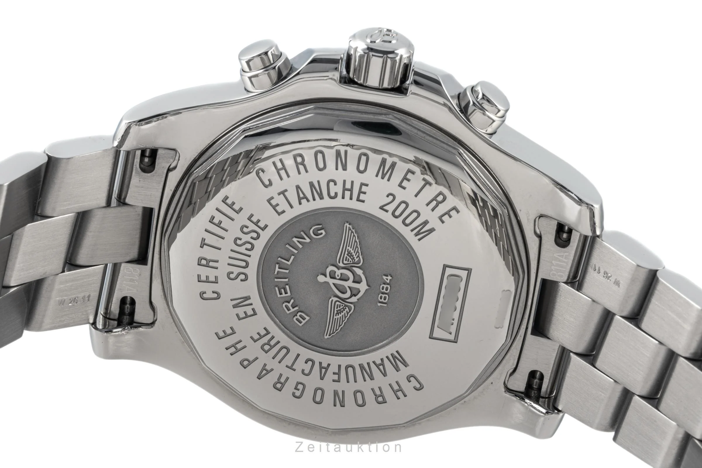 Breitling Colt Chronograph  steel quartz men's watch  [2304989] - Image 11