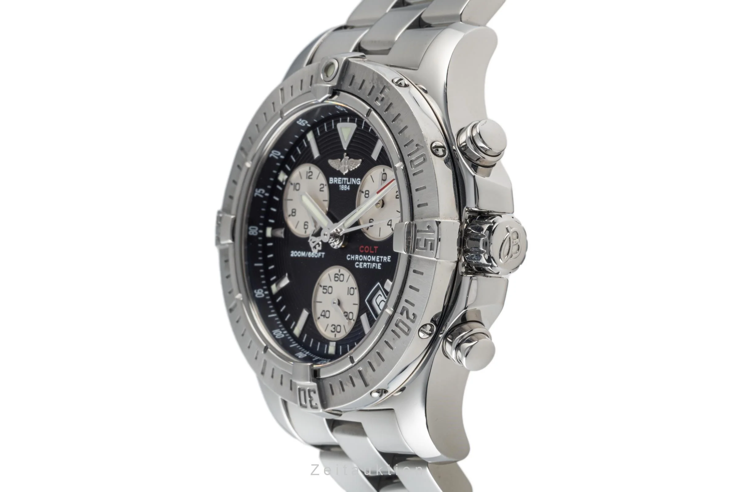 Breitling Colt Chronograph  steel quartz men's watch  [2304989] - Image 6