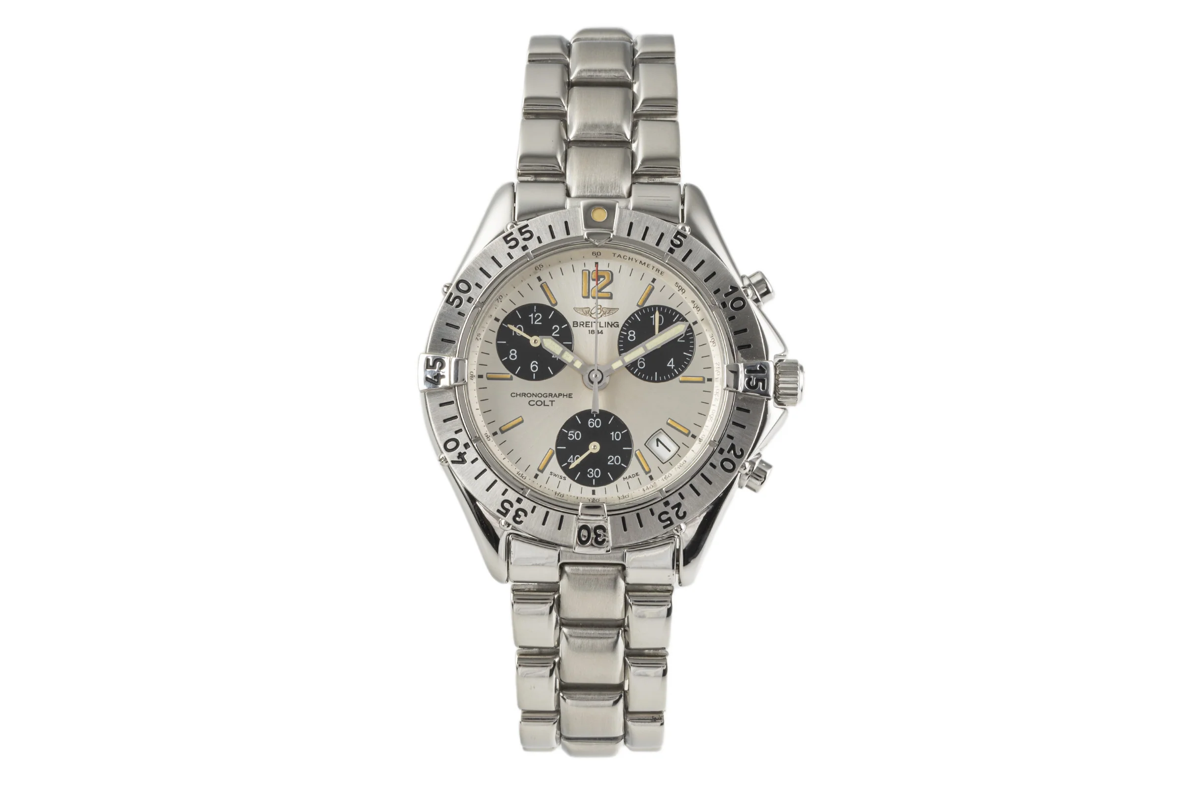 Breitling Colt chronograph steel quartz men's watch A53035  [2301280] - Image 4
