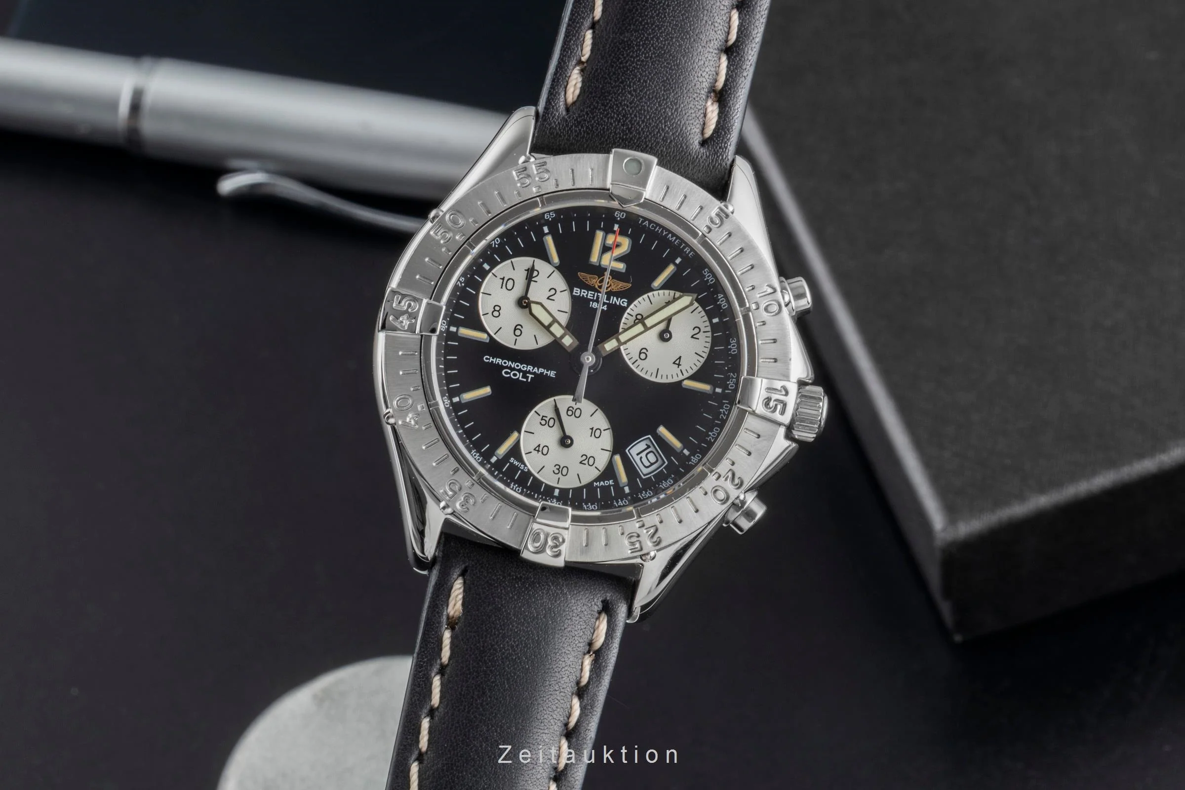 Breitling Colt chronograph steel quartz men's watch A53035  [2506686] - Image 2