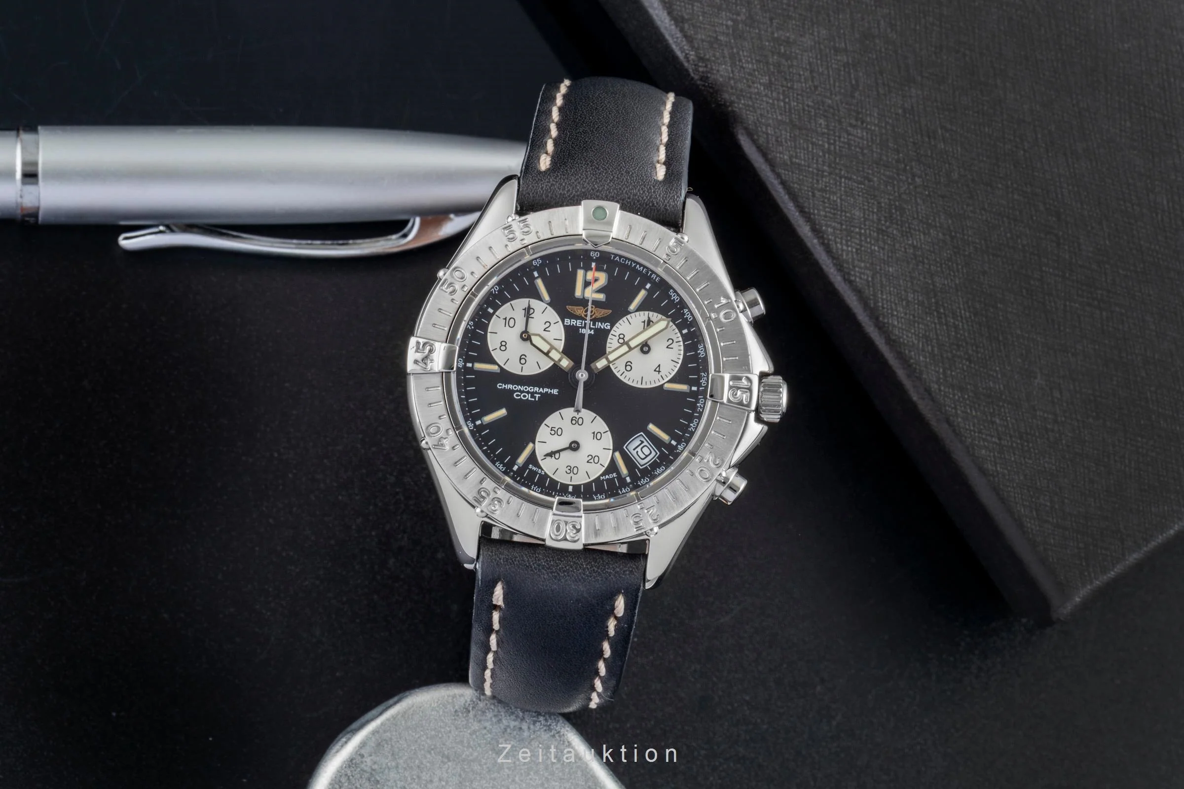 Breitling Colt chronograph steel quartz men's watch A53035  [2506686] - Image 4