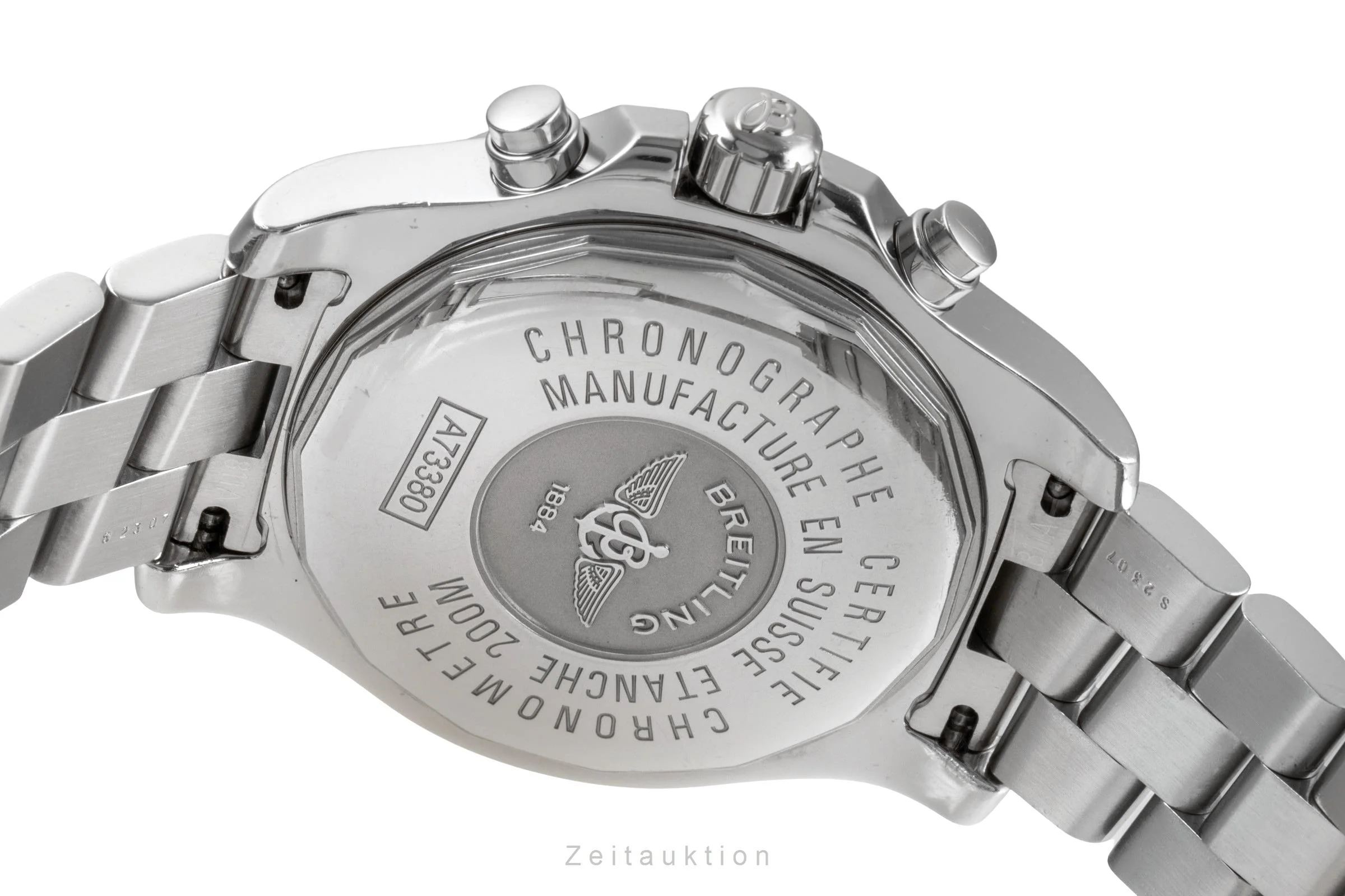 Breitling Colt Chronograph  steel quartz men's watch A73380  [2502559] - Image 11