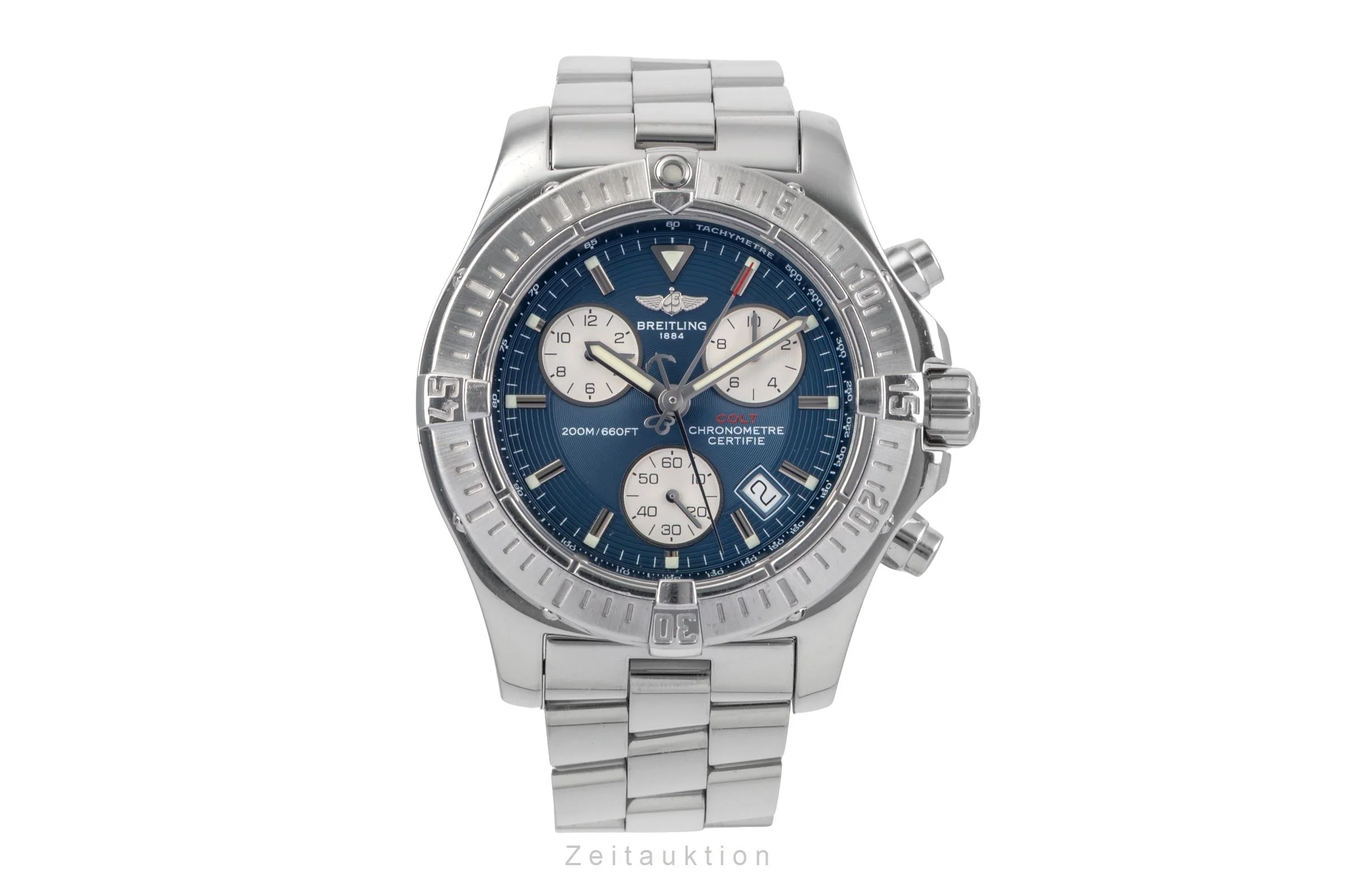 Breitling Colt Chronograph  steel quartz men's watch A73380  [2502559] - Image 5