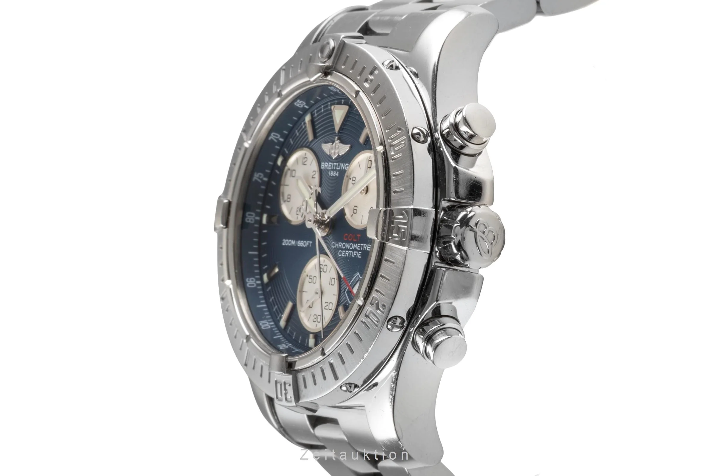 Breitling Colt Chronograph  steel quartz men's watch A73380  [2502559] - Image 7