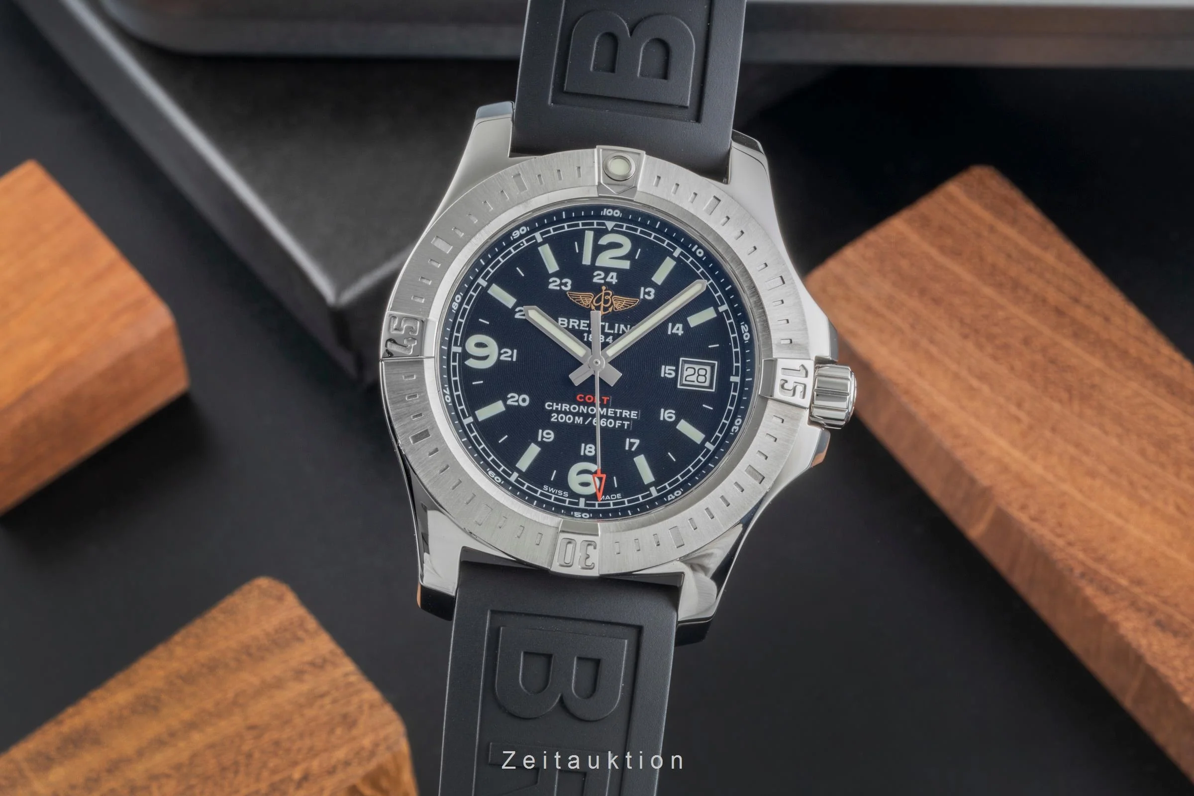 Breitling Colt Chronograph  steel quartz men's watch A7438811/BD45	  [2505447] - Image 2