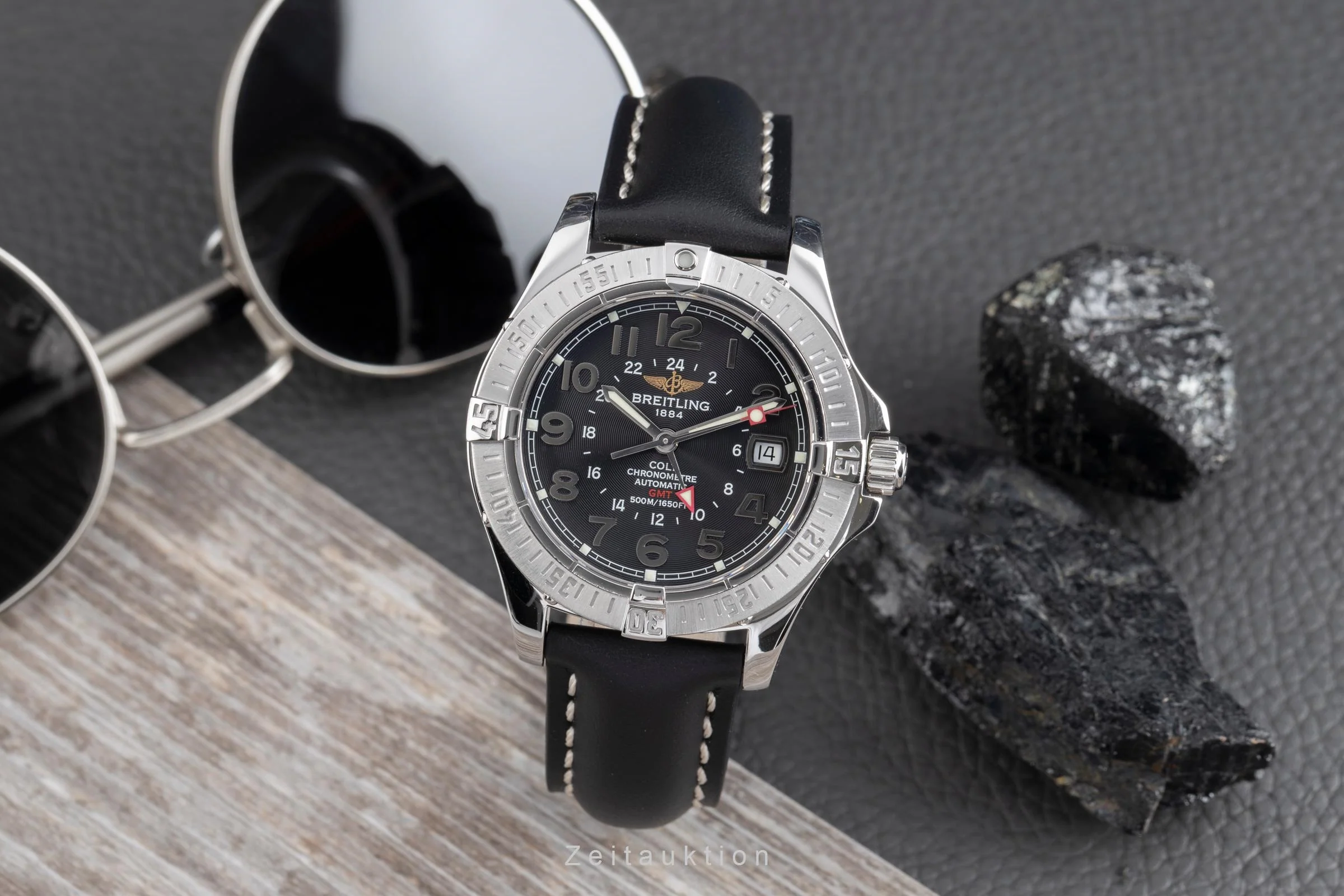 Breitling Colt GMT steel automatic men's watch A32350  [2502932] - Image 4