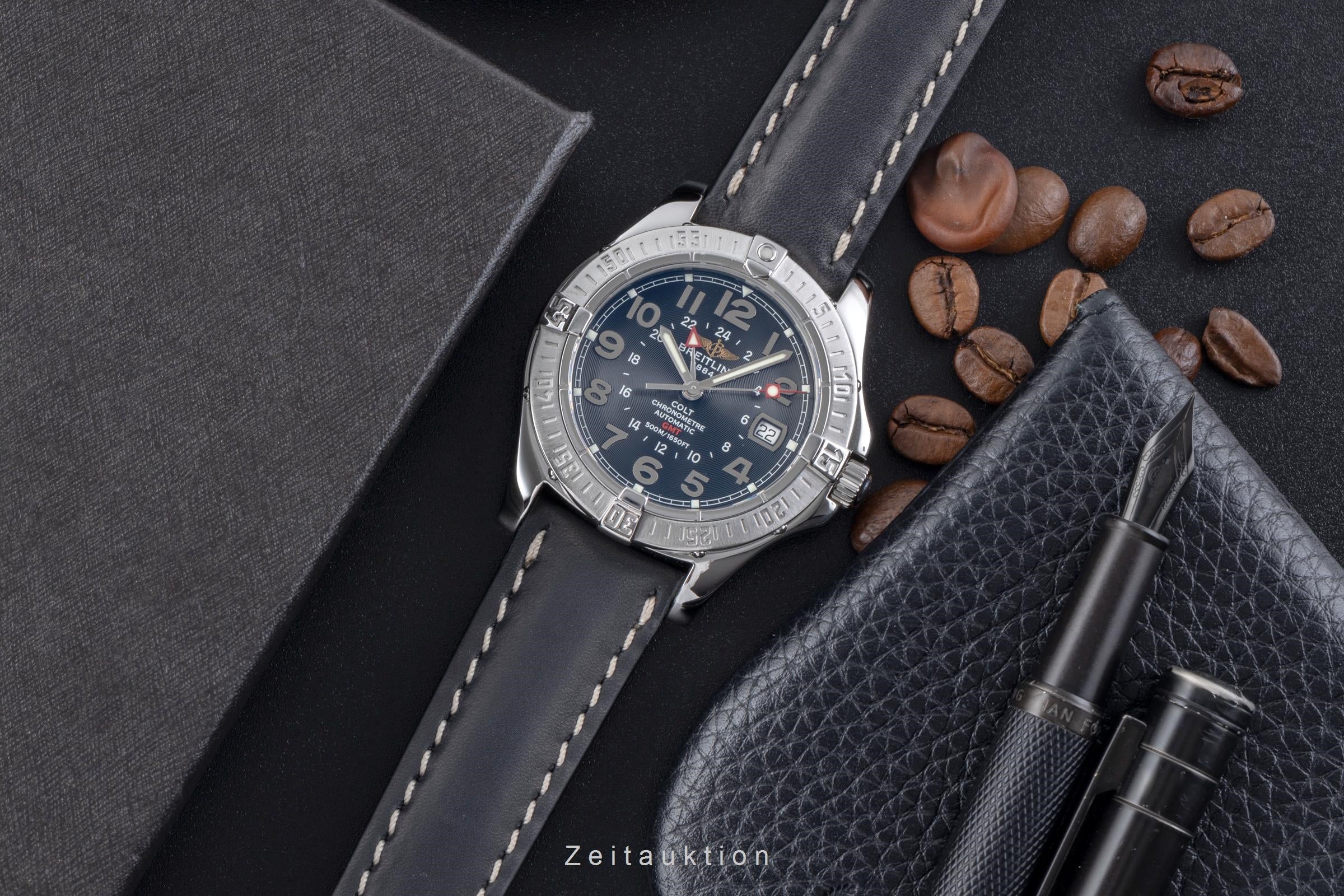 Breitling Colt GMT steel automatic men's watch A32350  [2506159] - Image 4