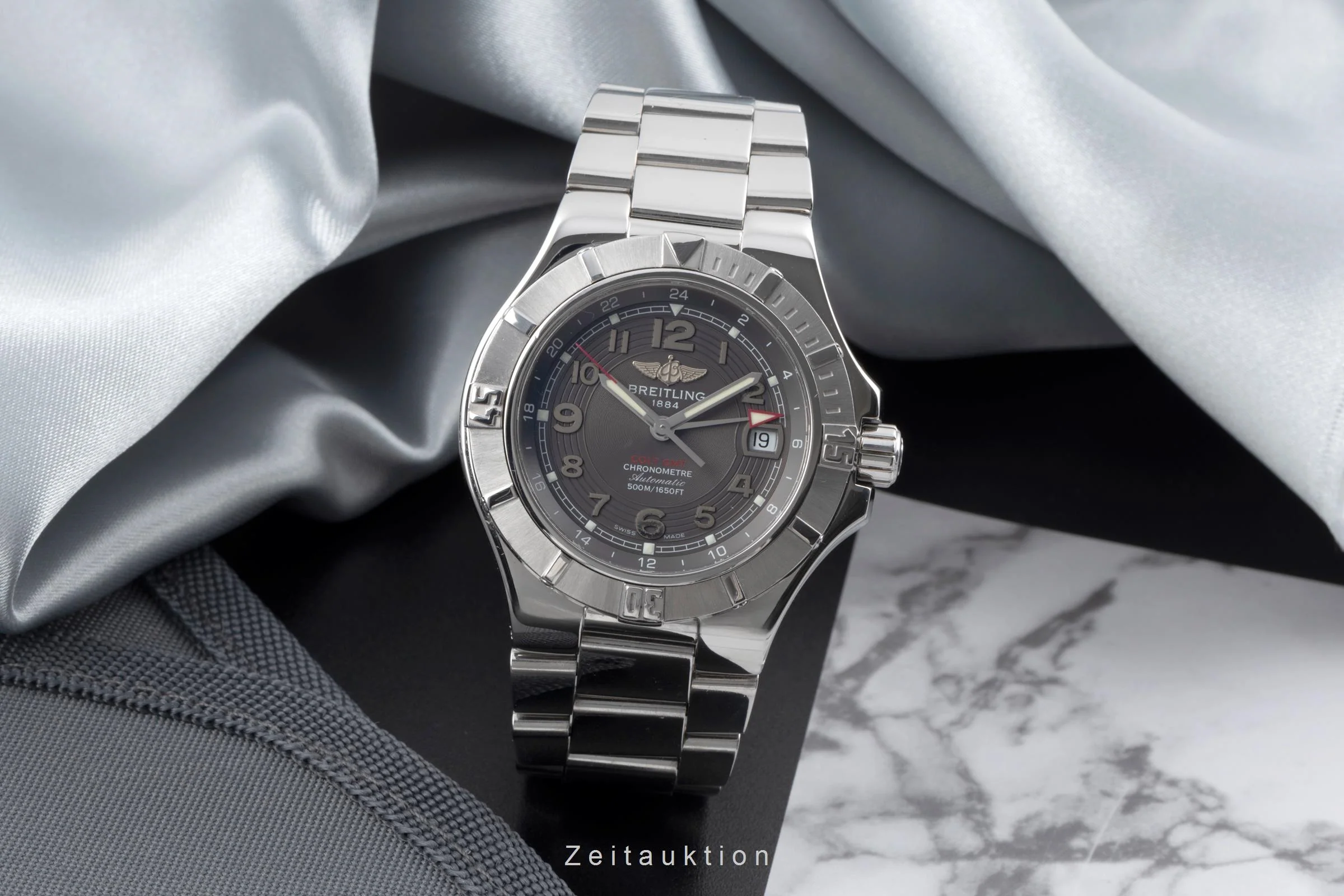 Breitling Colt GMT steel automatic men's watch A32370  [2504310] - Image 4