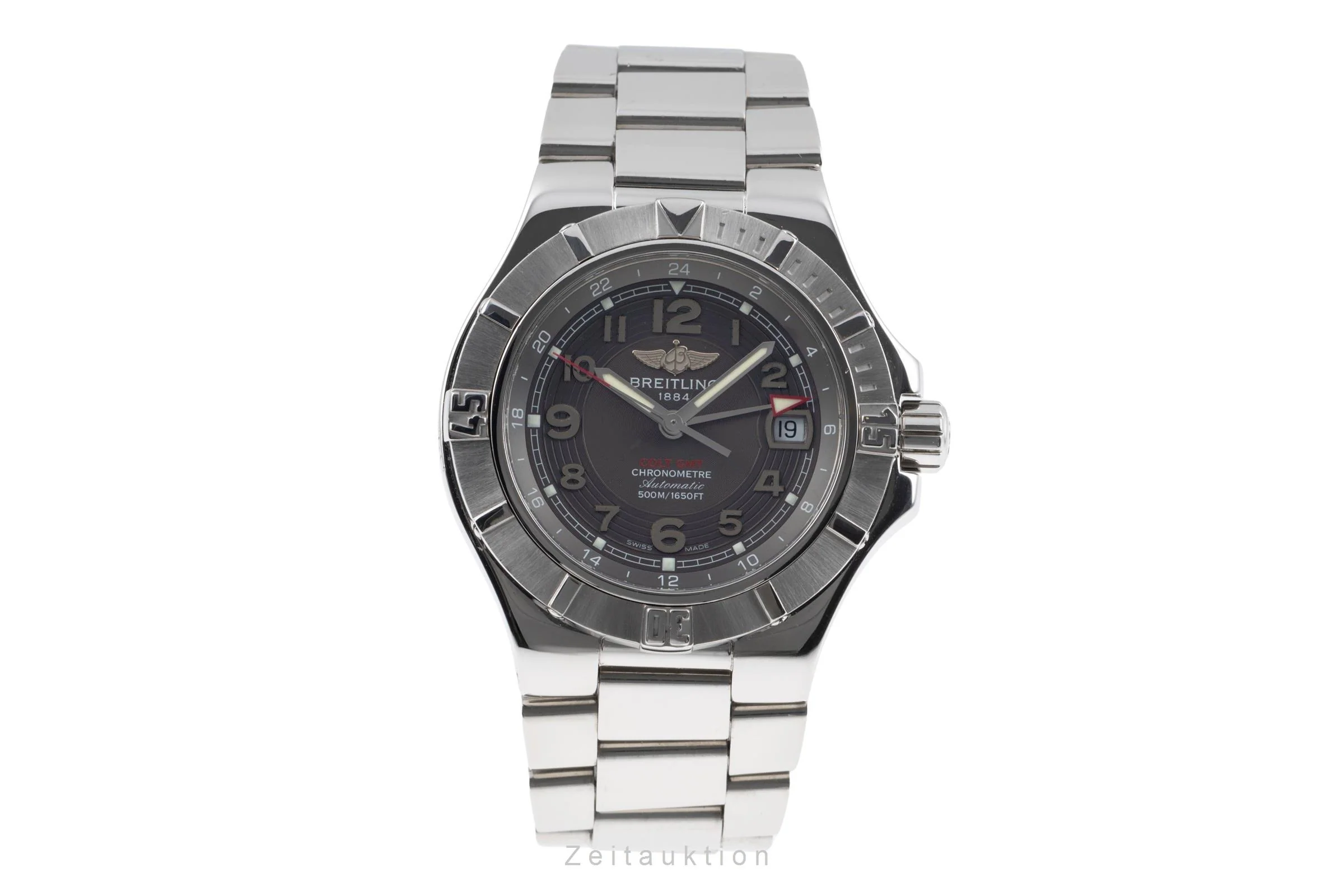 Breitling Colt GMT steel automatic men's watch A32370  [2504310] - Image 5