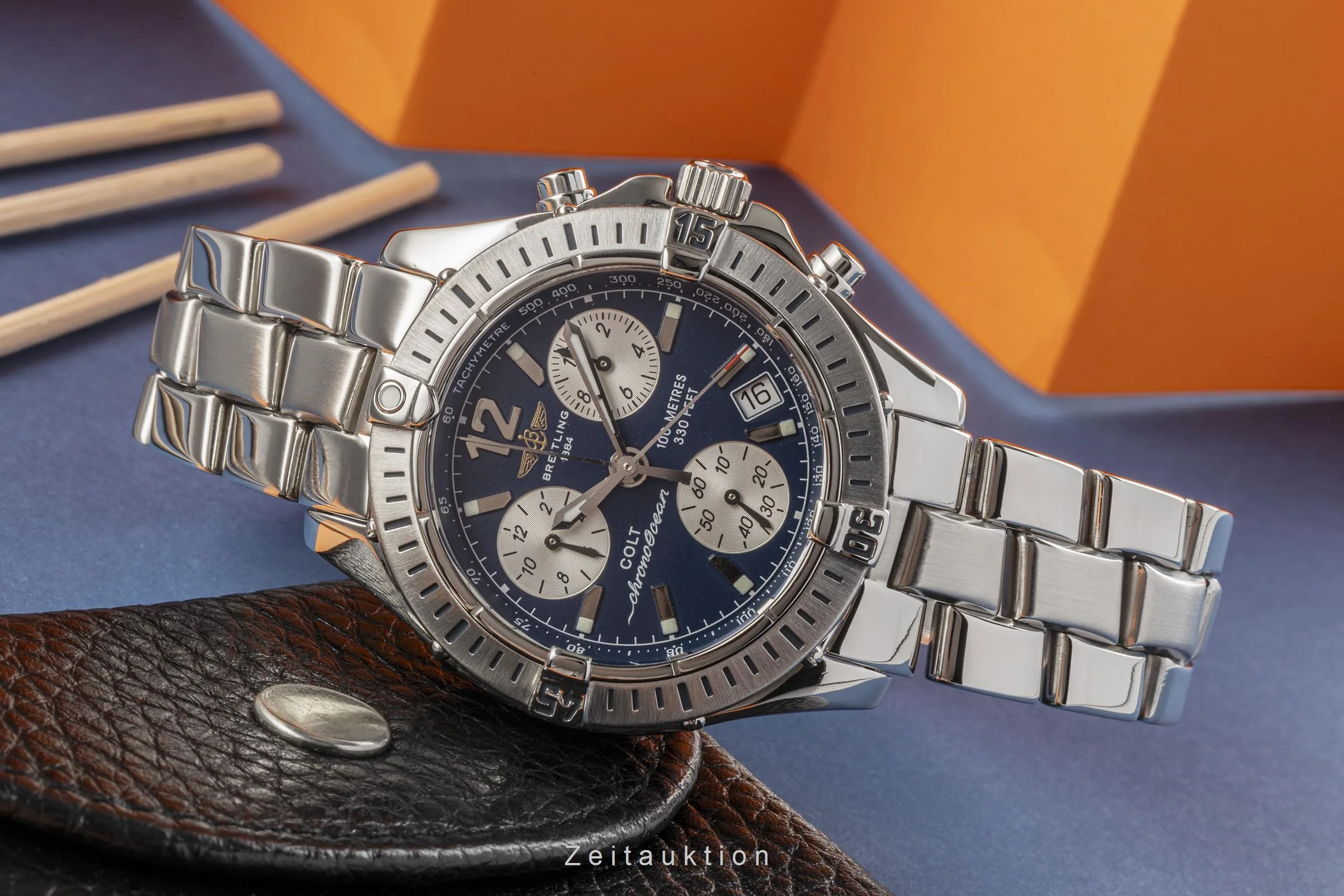 Breitling Colt Ocean chronograph steel quartz men's watch A53350  [2301576] - Image 2