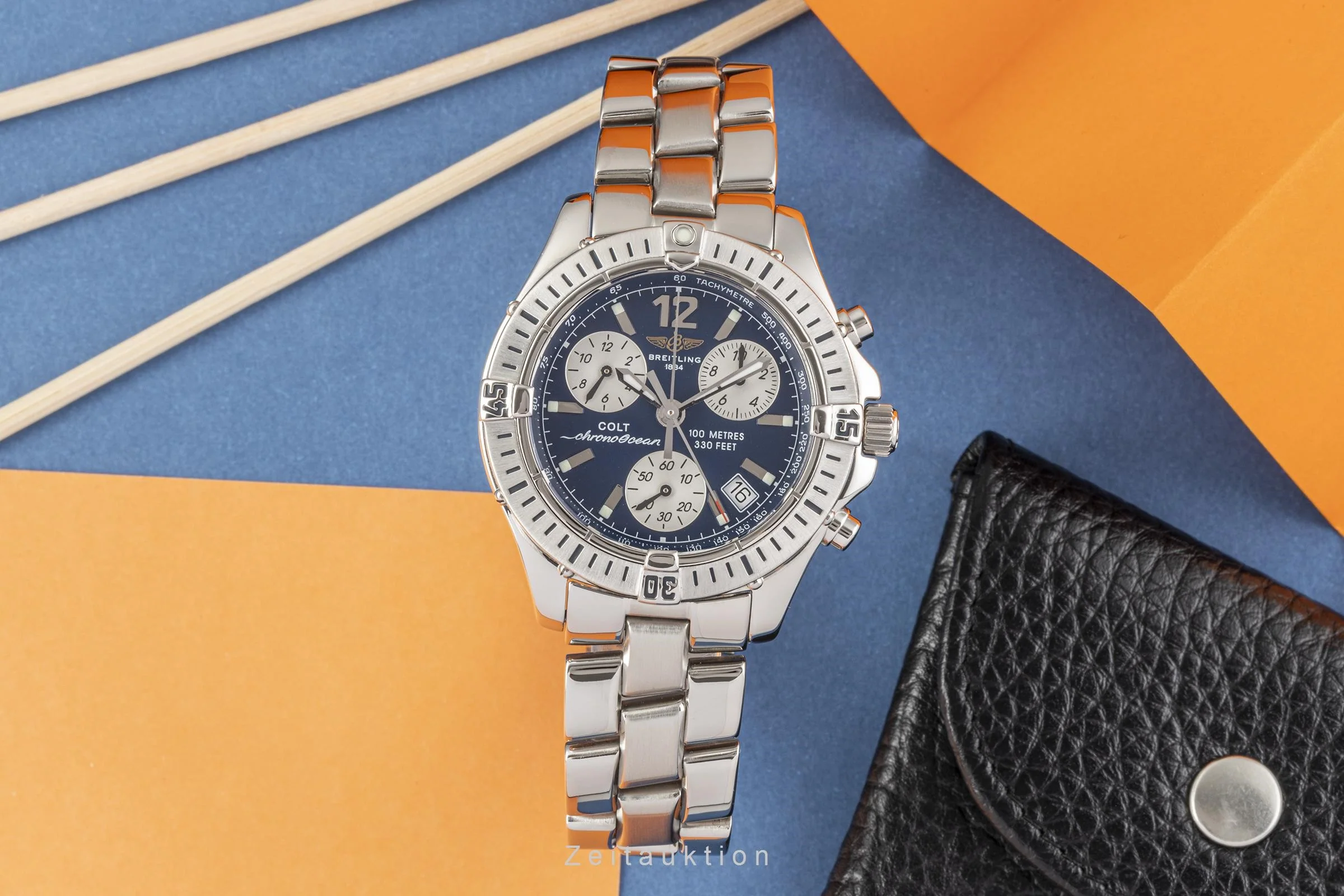 Breitling Colt Ocean chronograph steel quartz men's watch A53350  [2301576] - Image 3