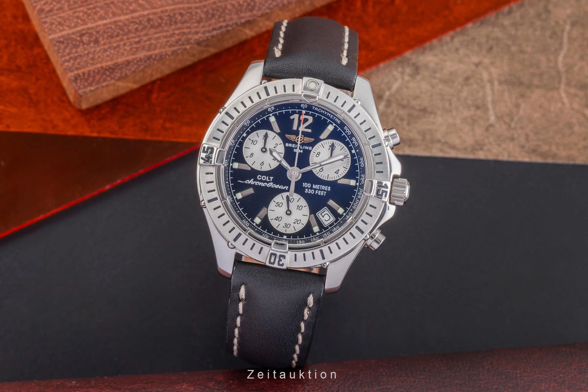 Breitling Colt Ocean chronograph steel quartz men's watch A53350  [2505294] - Image 4