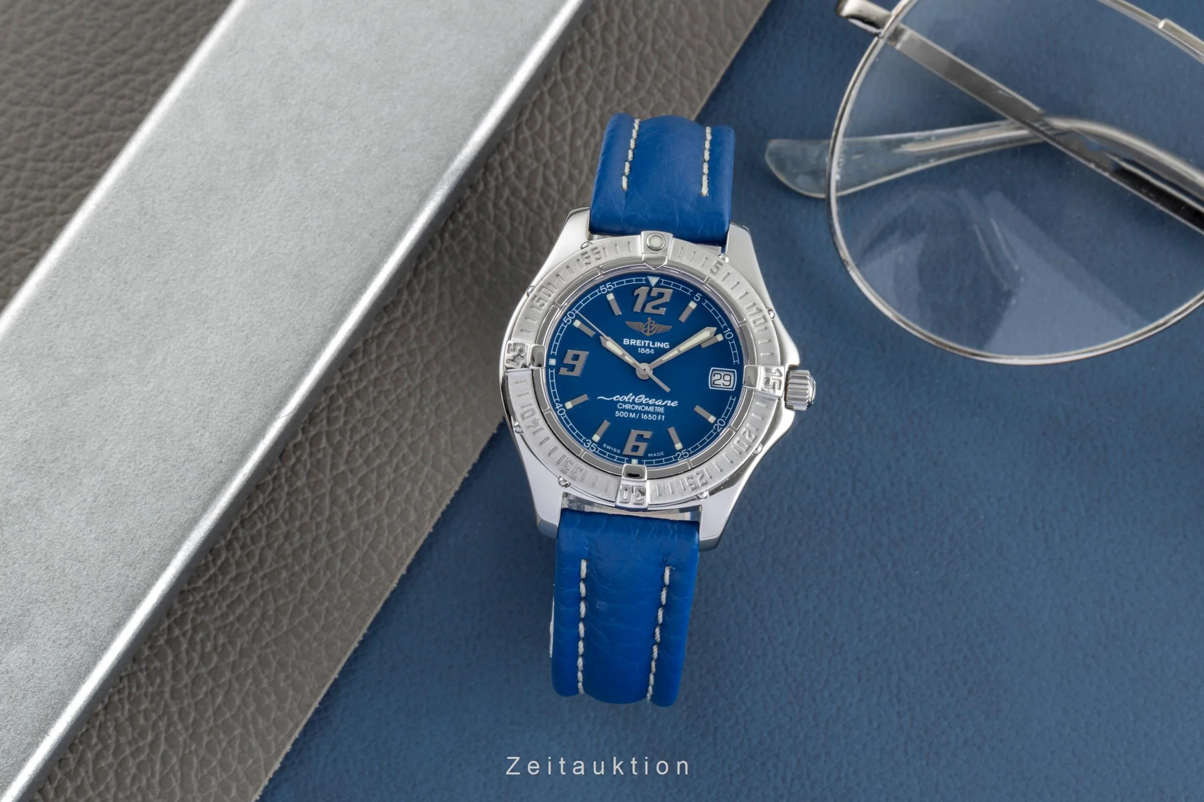 Breitling Colt Oceane steel quartz women's watch A57350  [2506171] - Image 4