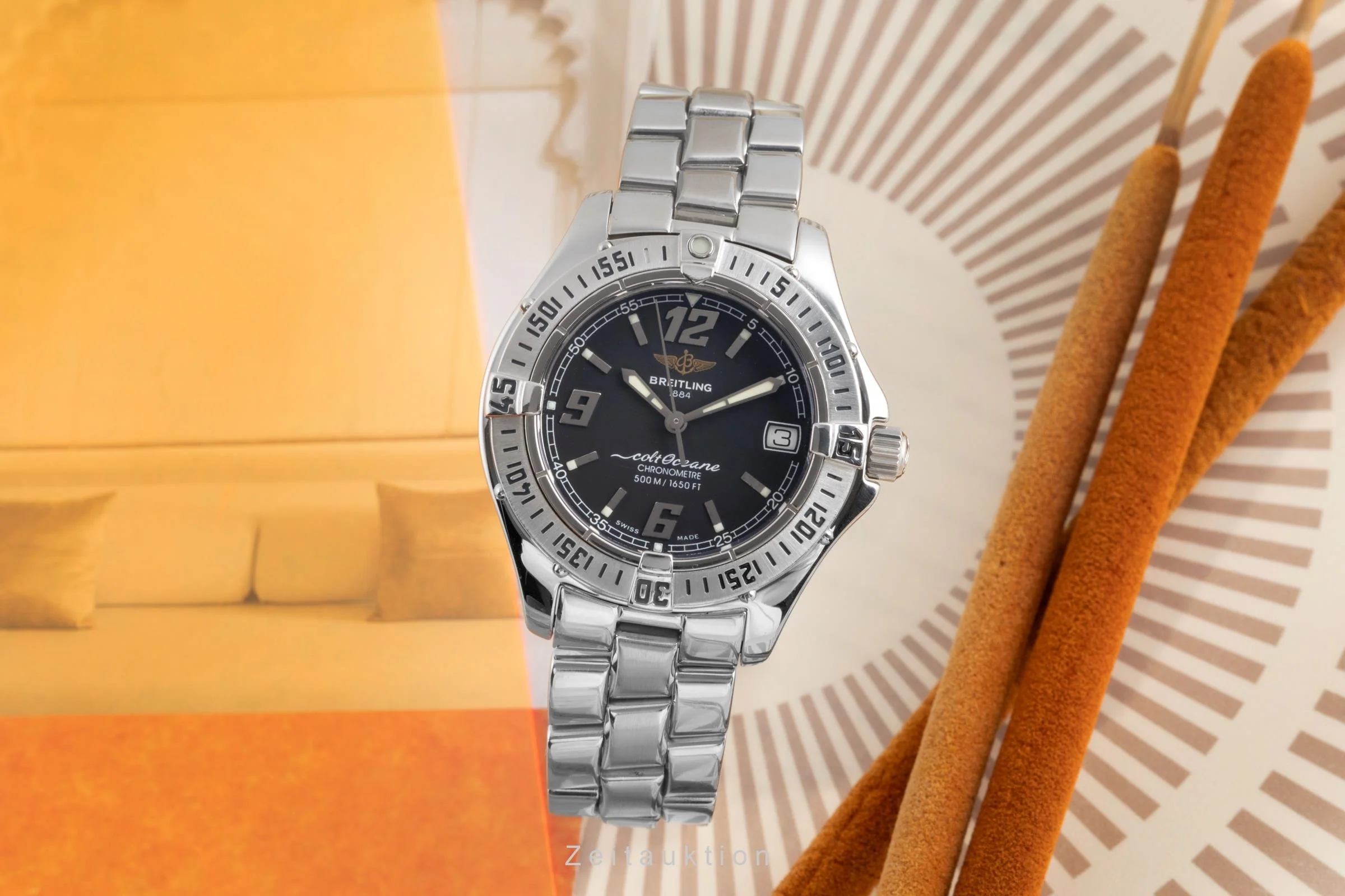Breitling Colt Oceane steel quartz women's watch A5735011B511  [2502627] - Image 4