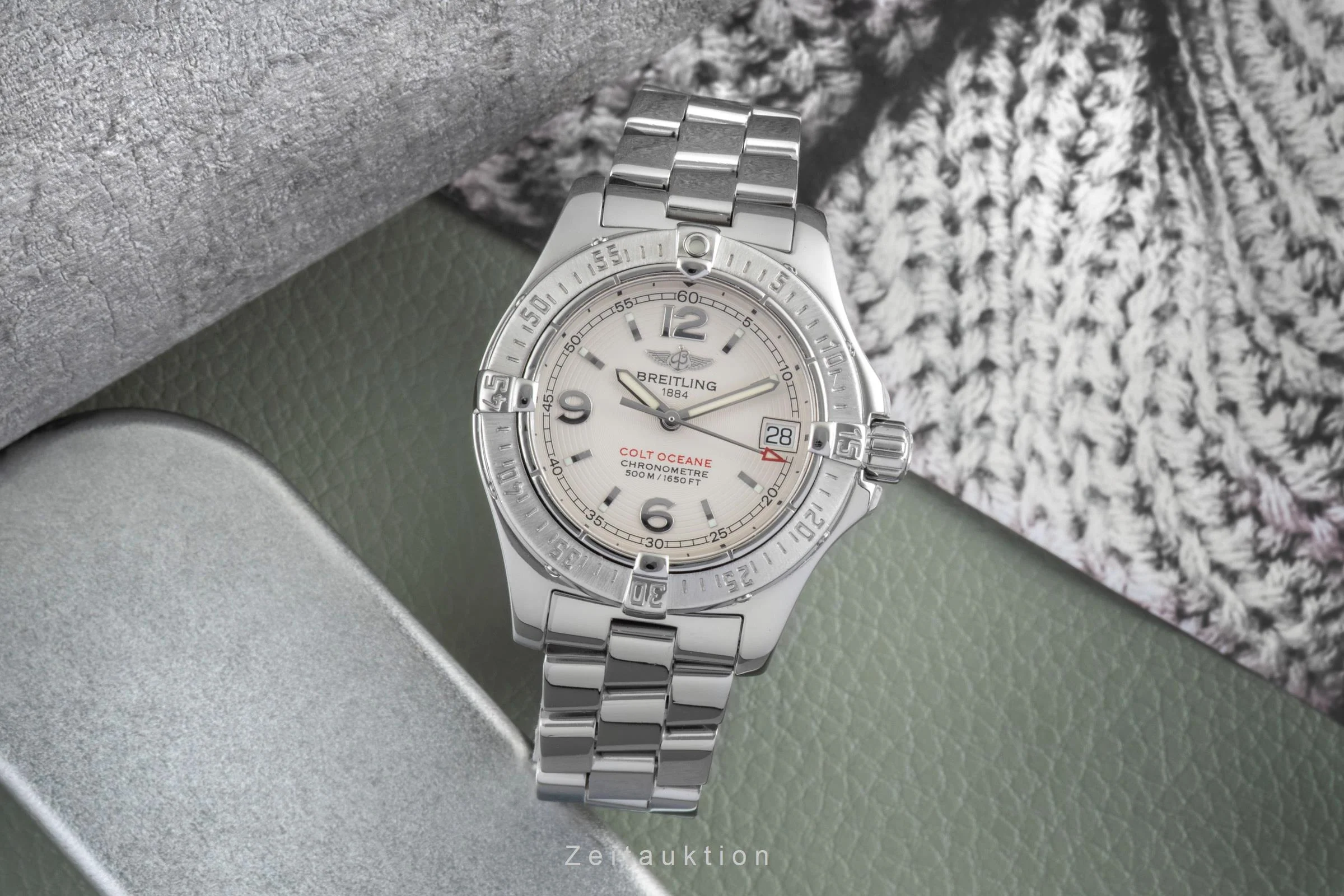 Breitling Colt Oceane steel quartz women's watch A77380	  [2505424] - Image 4