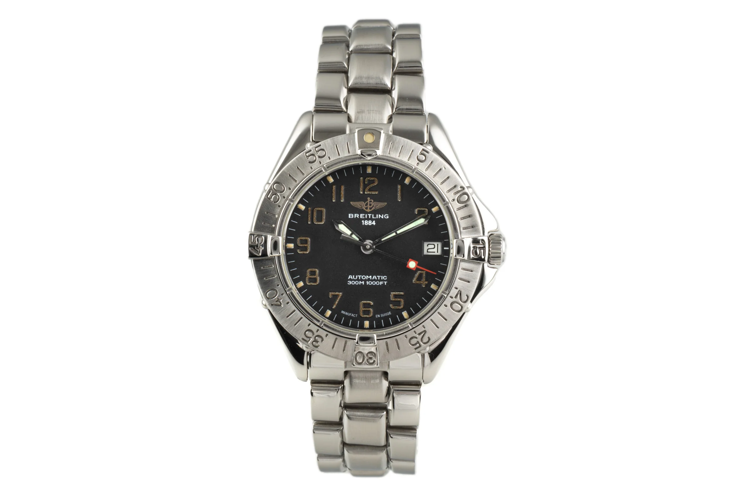 Breitling Colt steel automatic men's watch A17035  [2304151] - Image 4