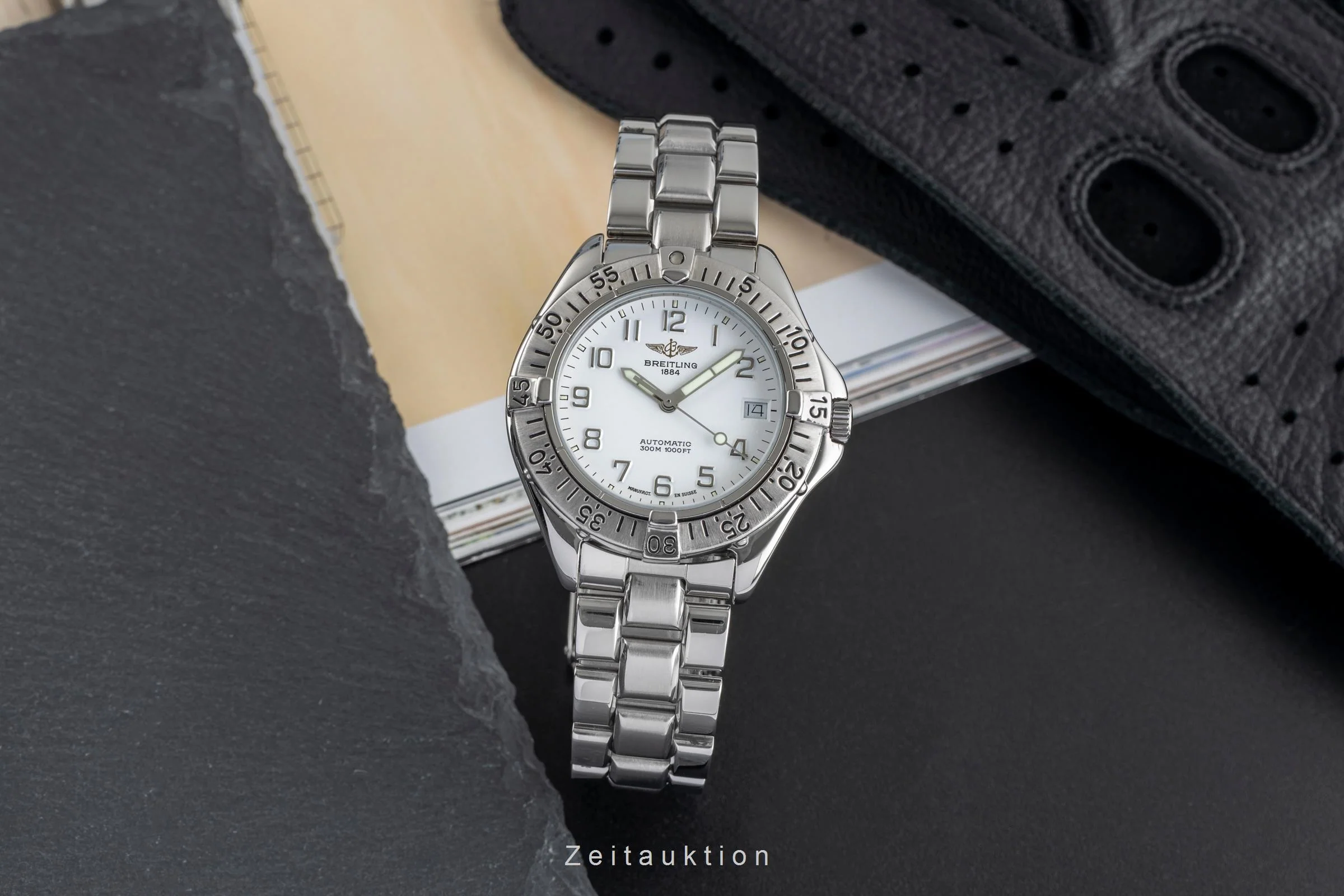 Breitling Colt steel automatic men's watch A17035  [2503823] - Image 4