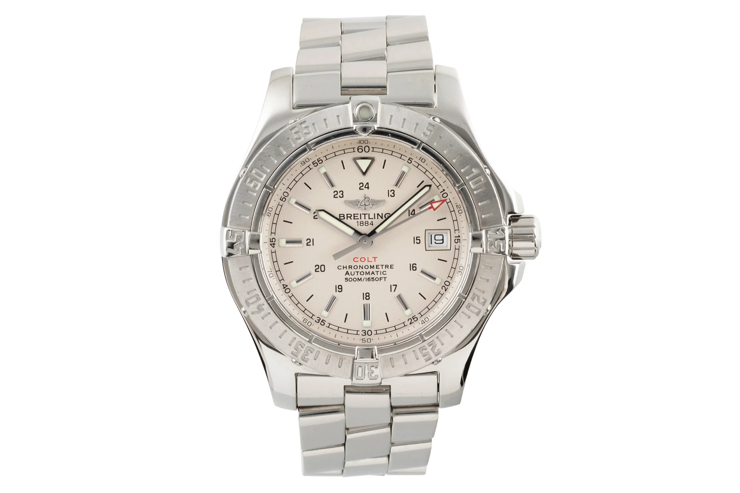 Breitling Colt steel automatic men's watch A17380 LP: 2440EUR  [2303554] - Image 4