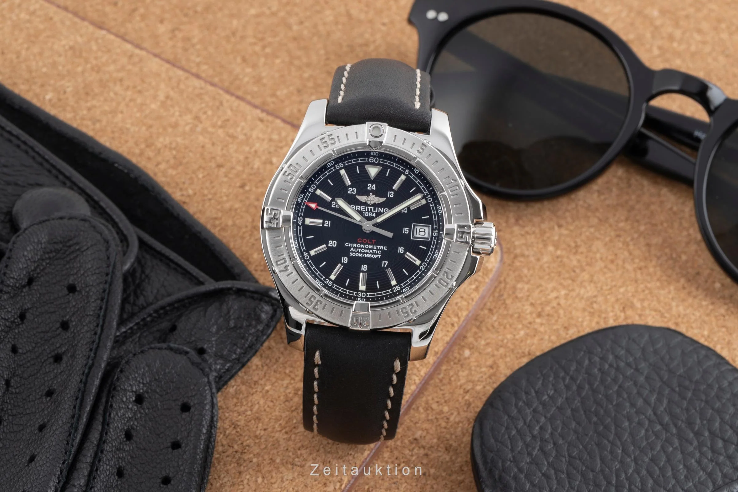 Breitling Colt steel automatic men's watch A17380  [2503422] - Image 4