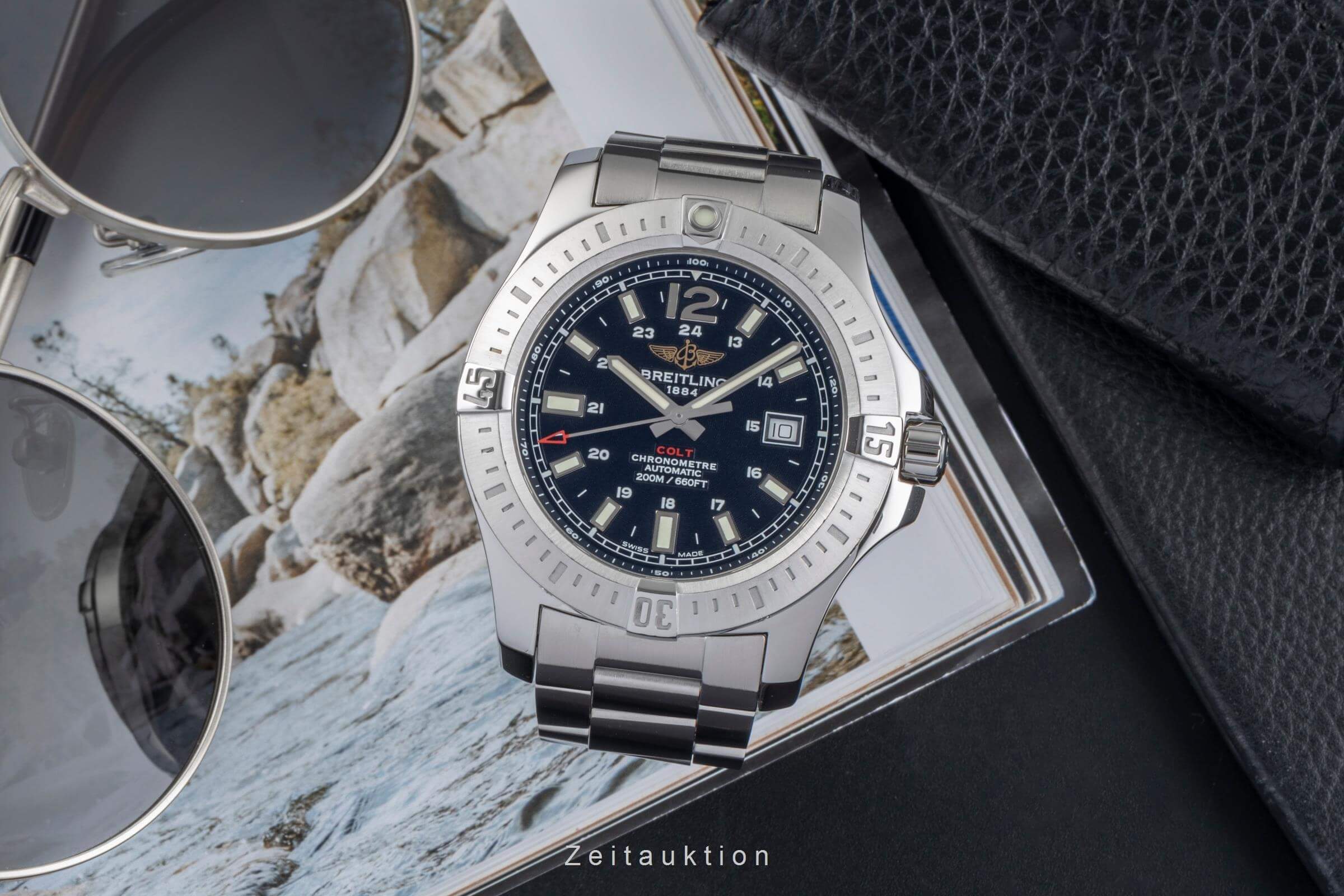 Breitling Colt steel automatic men's watch A17388  [2501553] - Image 4