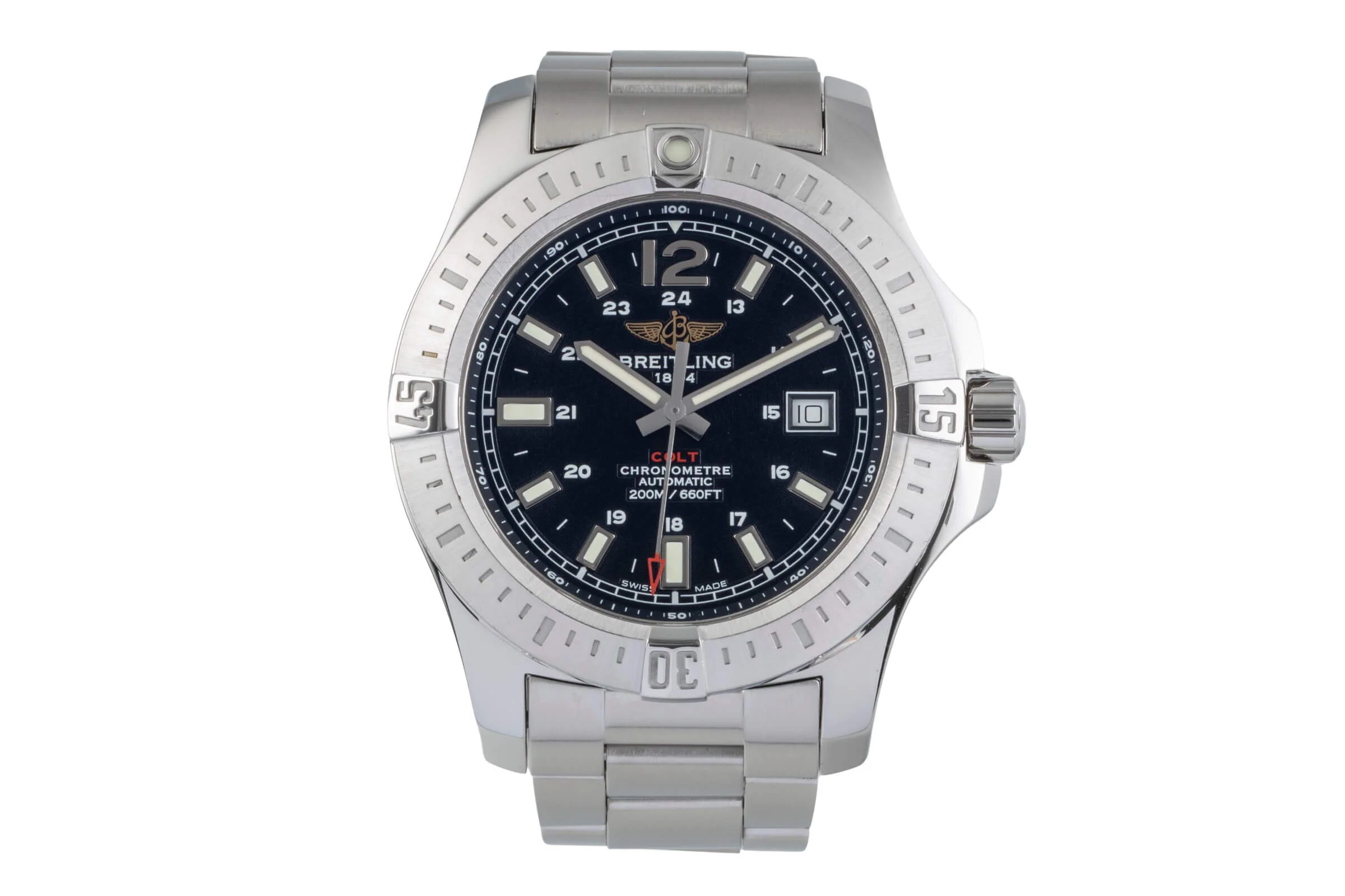 Breitling Colt steel automatic men's watch A17388  [2501553] - Image 5