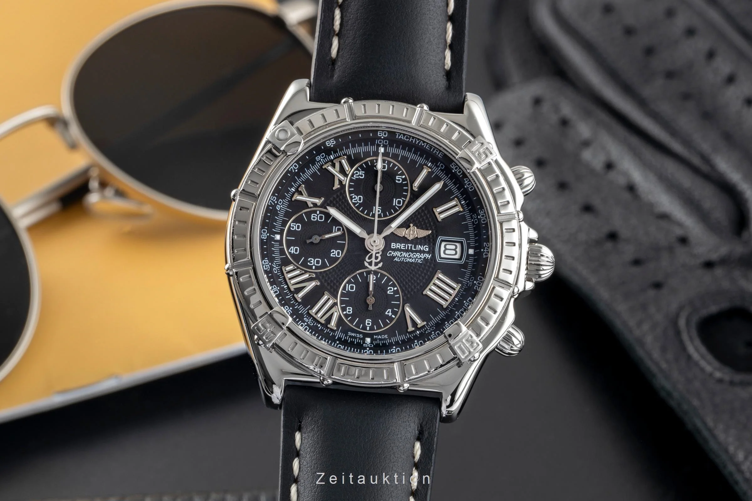Breitling Crosswind chronograph steel automatic men's watch A13055  [2502912] - Image 2