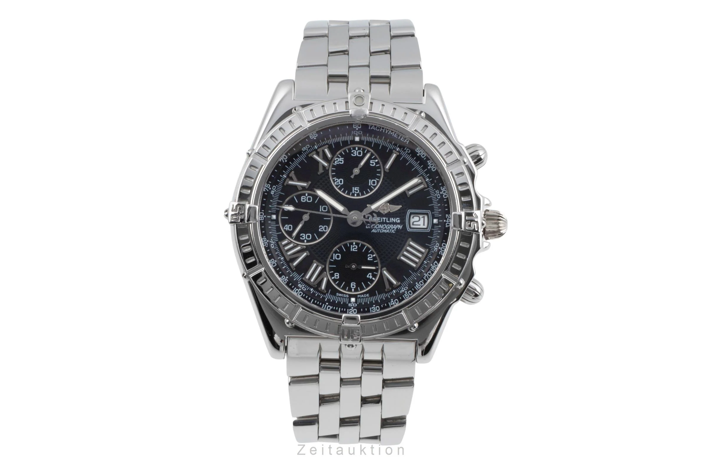 Breitling Crosswind chronograph steel automatic men's watch A13055 LP: 8100EUR  [2504469] - Image 5