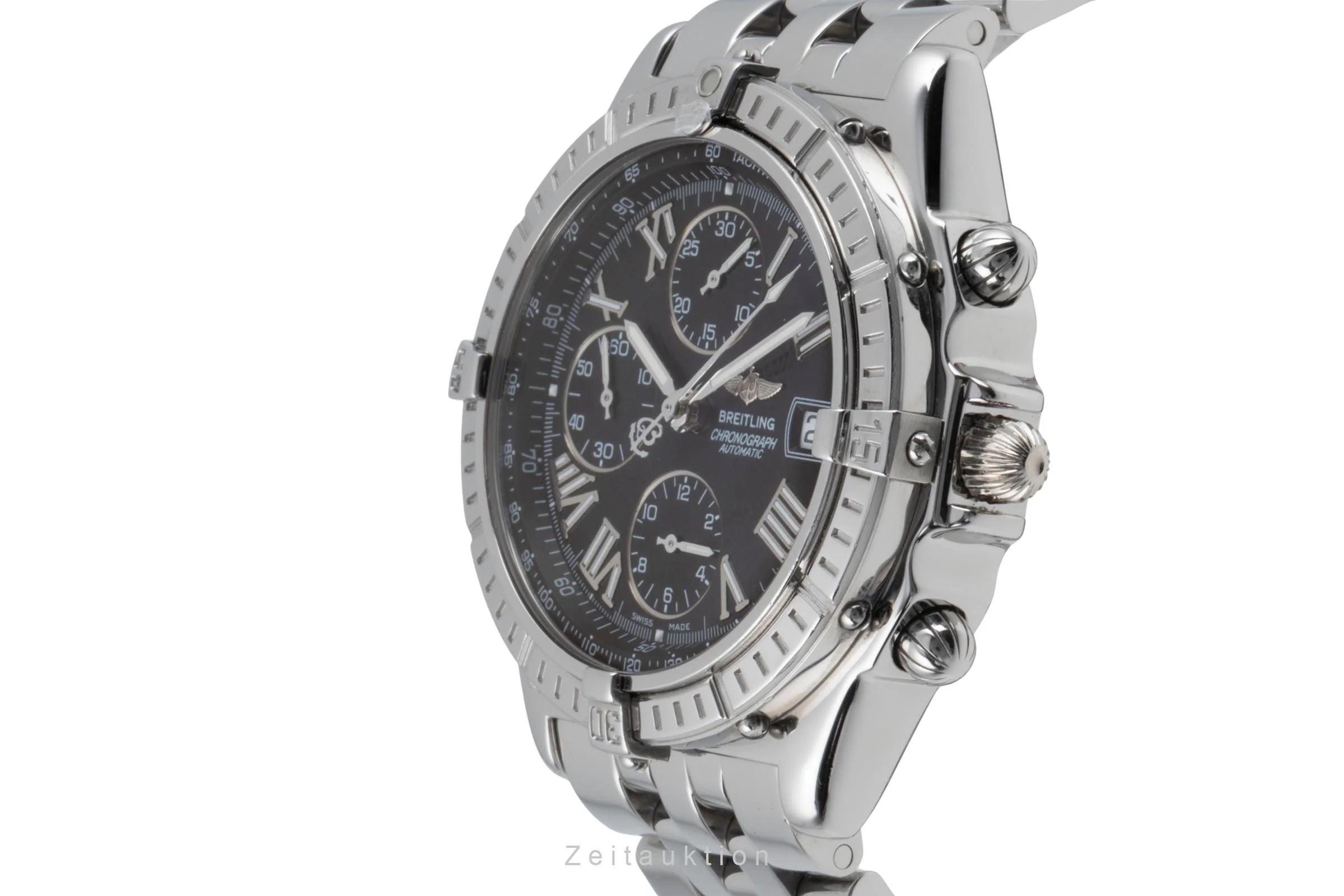 Breitling Crosswind chronograph steel automatic men's watch A13055 LP: 8100EUR  [2504469] - Image 7
