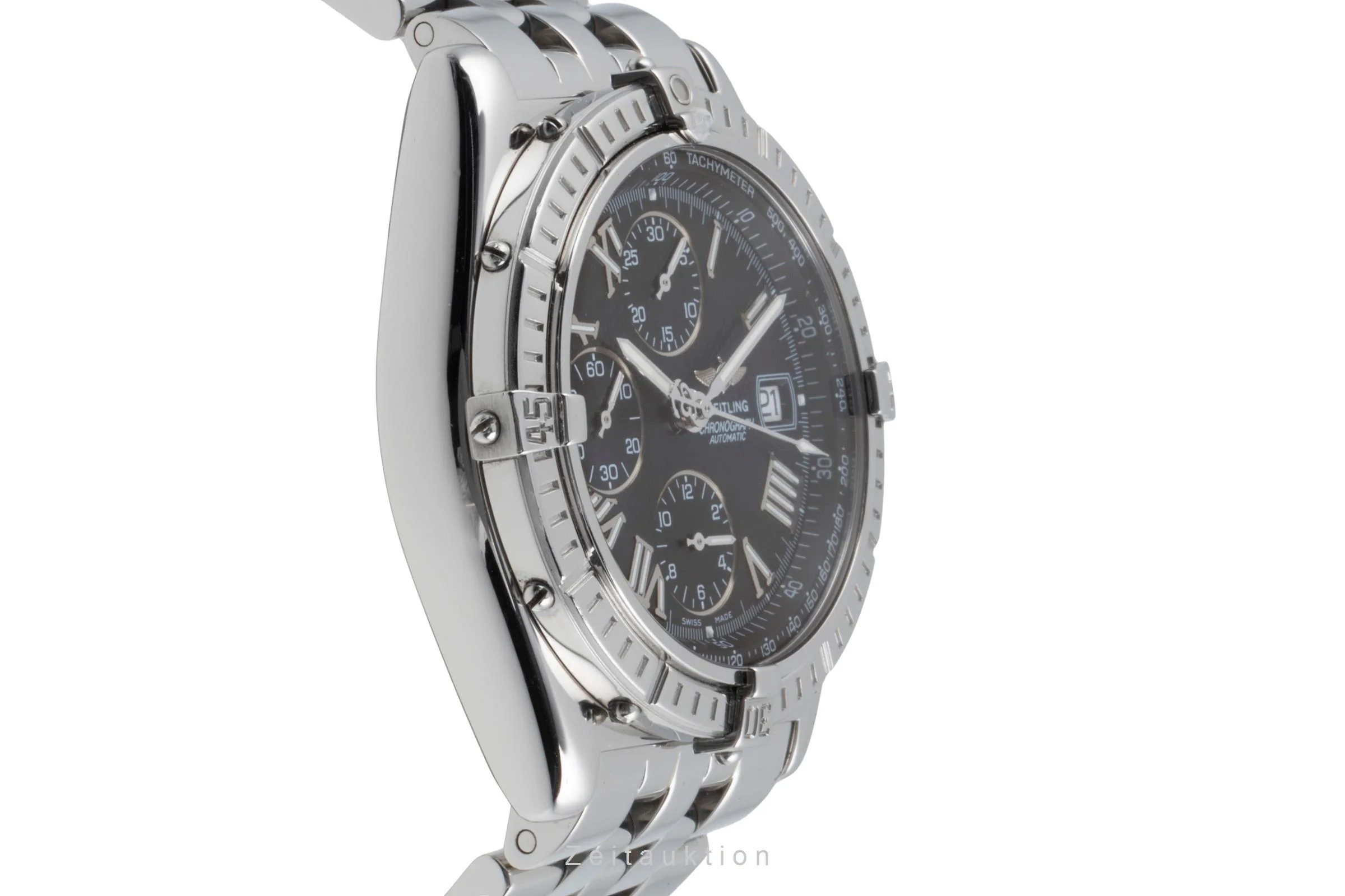 Breitling Crosswind chronograph steel automatic men's watch A13055 LP: 8100EUR  [2504469] - Image 8