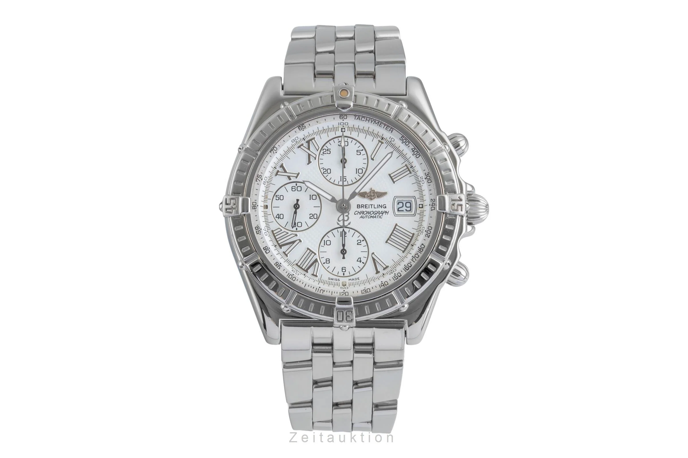 Breitling Crosswind chronograph steel automatic men's watch A13055 LP: 8100EUR  [2506319] - Image 5