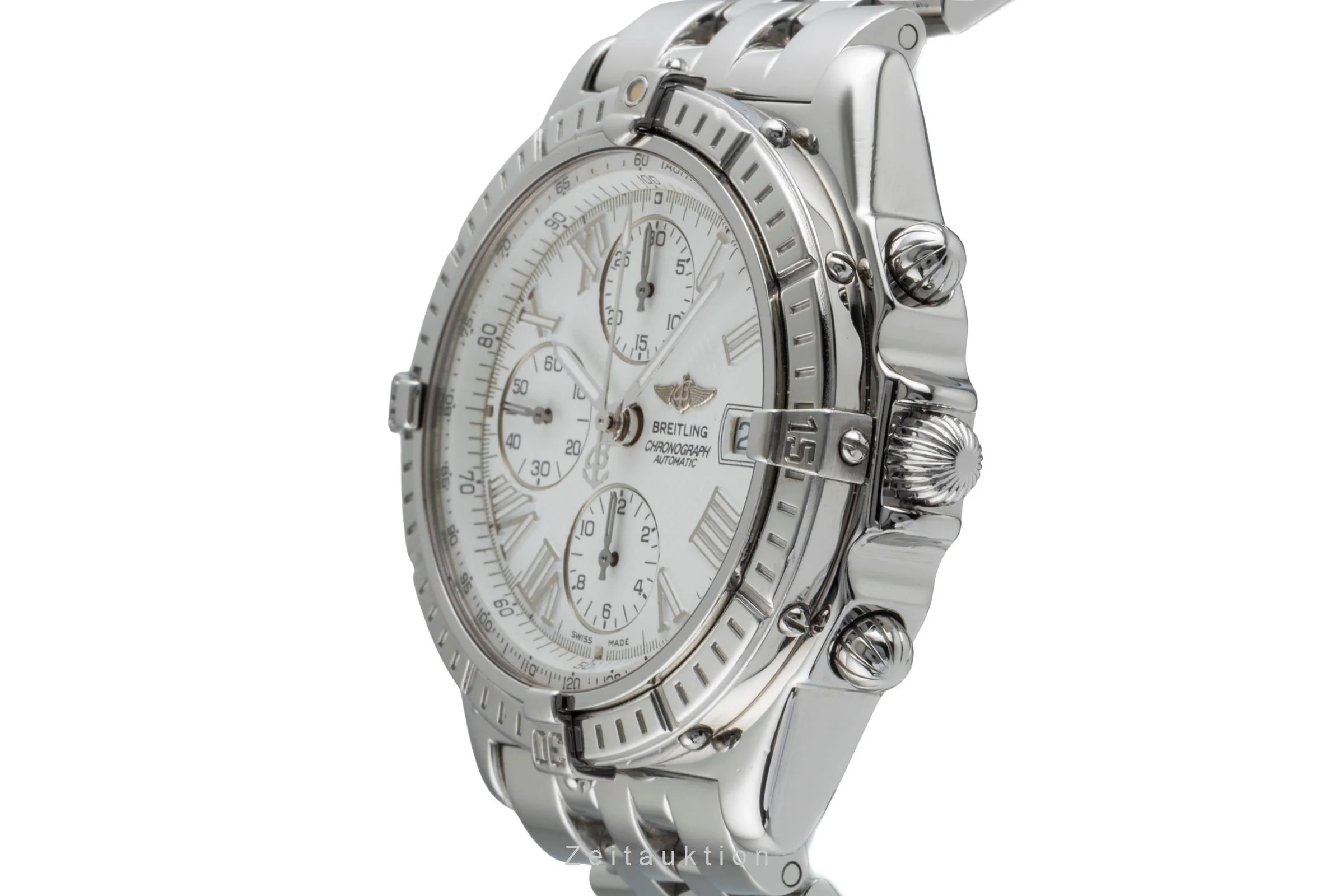 Breitling Crosswind chronograph steel automatic men's watch A13055 LP: 8100EUR  [2506319] - Image 7