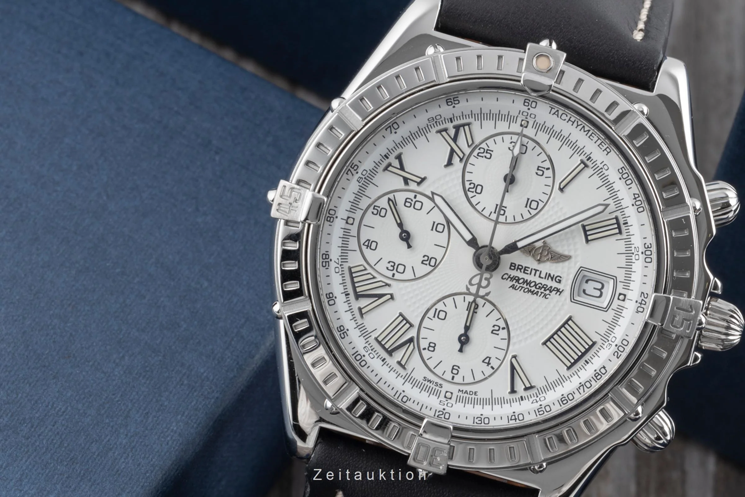 Breitling Crosswind chronograph steel automatic men's watch A13055 LP: 8100EUR  [2600149] - Image 3