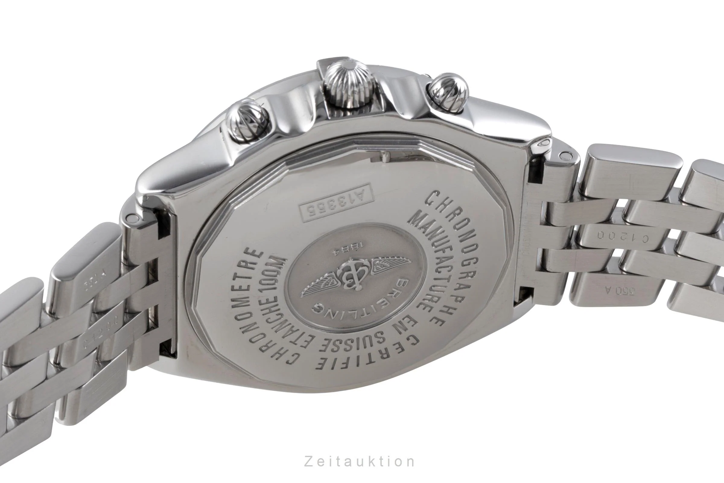 Breitling Crosswind chronograph steel automatic men's watch A13355-105  [2506157] - Image 12