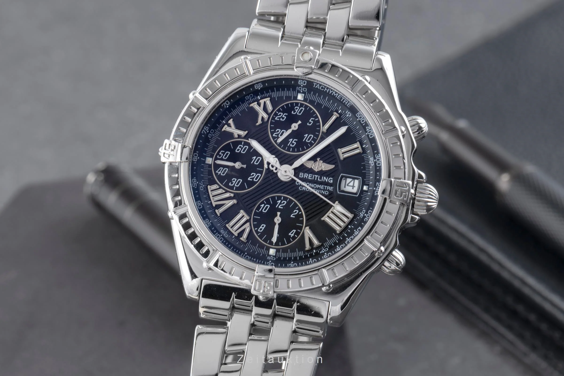 Breitling Crosswind chronograph steel automatic men's watch A13355-105  [2506157] - Image 2
