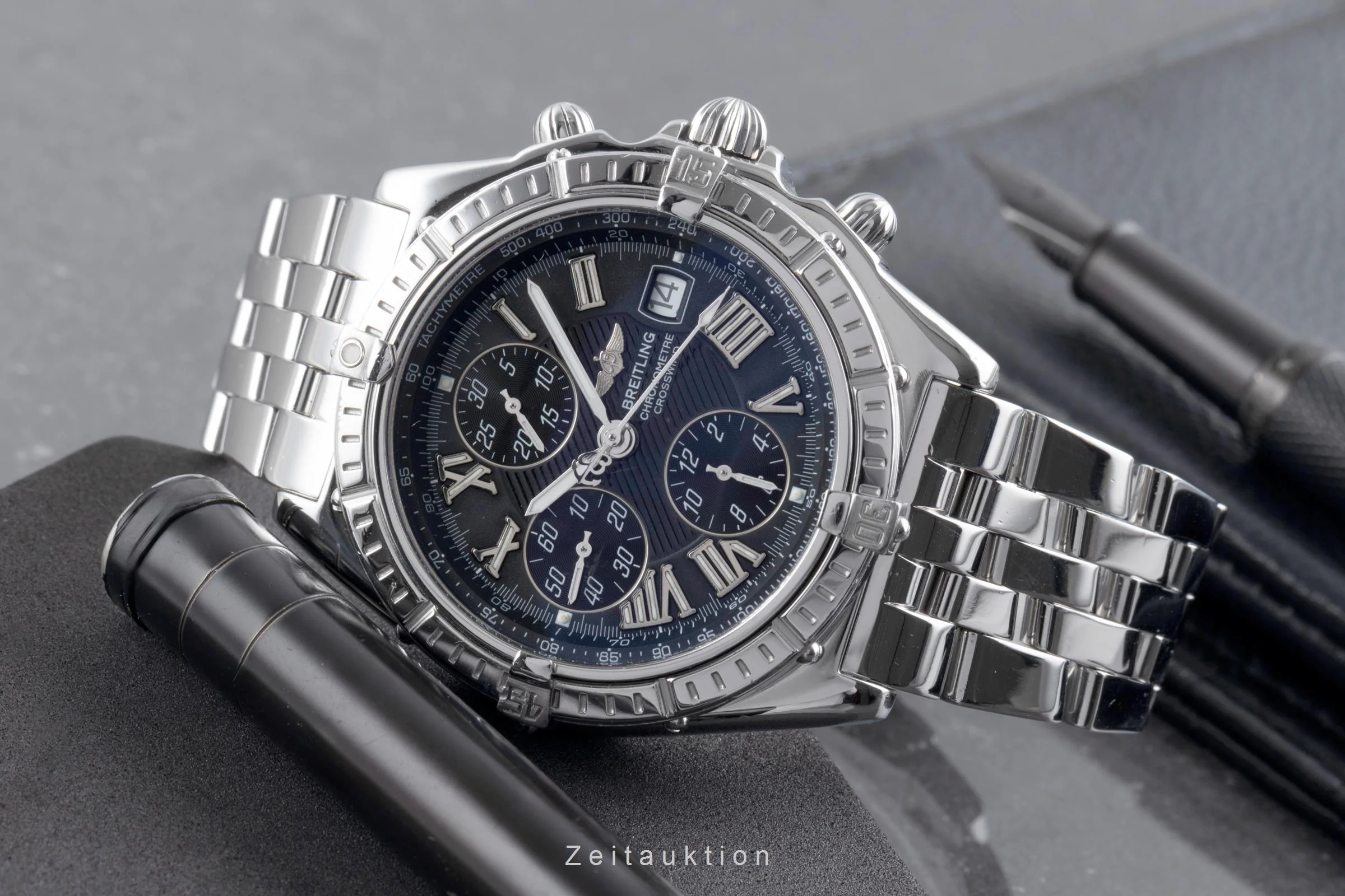 Breitling Crosswind chronograph steel automatic men's watch A13355-105  [2506157] - Image 3
