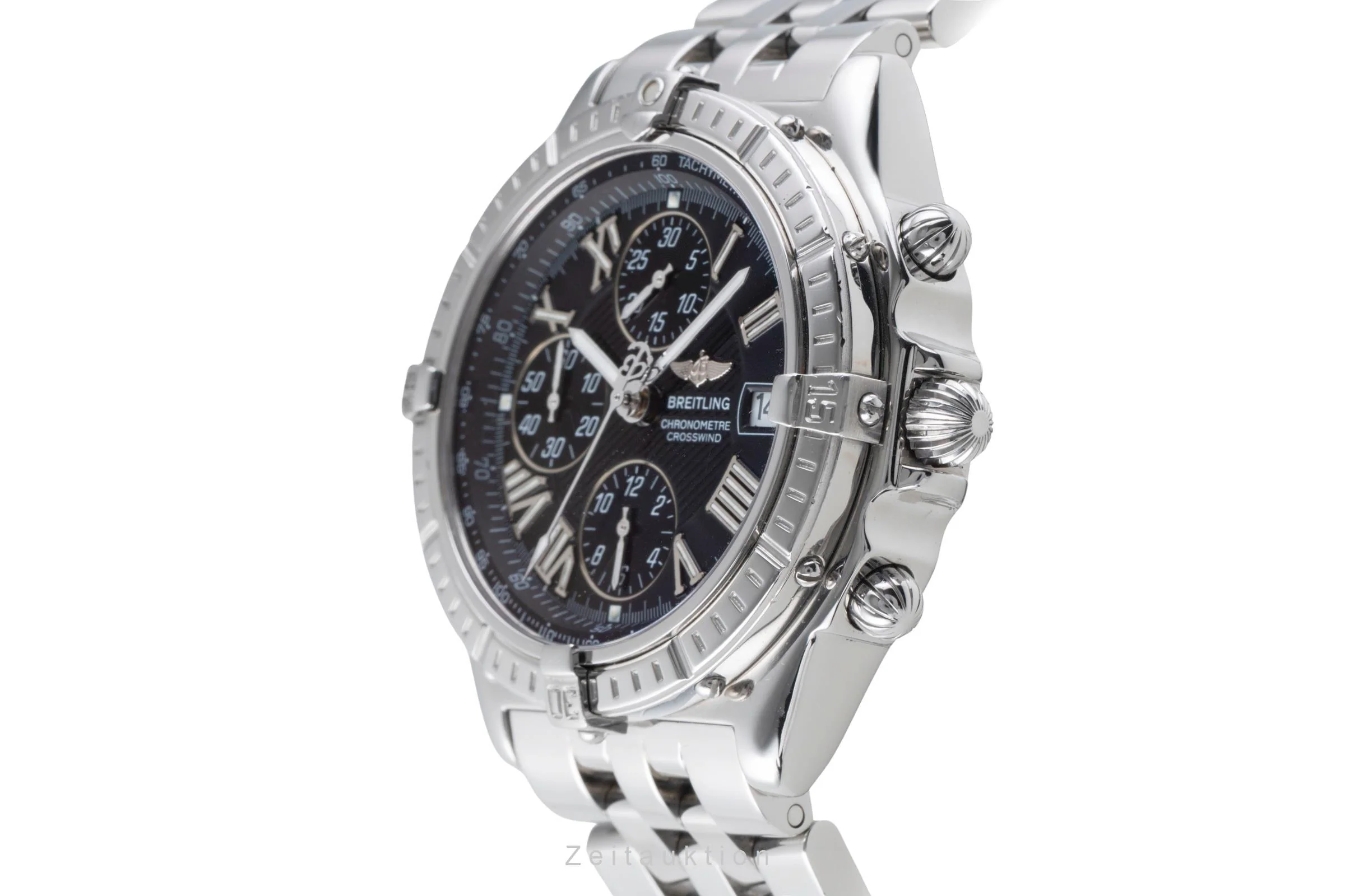 Breitling Crosswind chronograph steel automatic men's watch A13355-105  [2506157] - Image 7