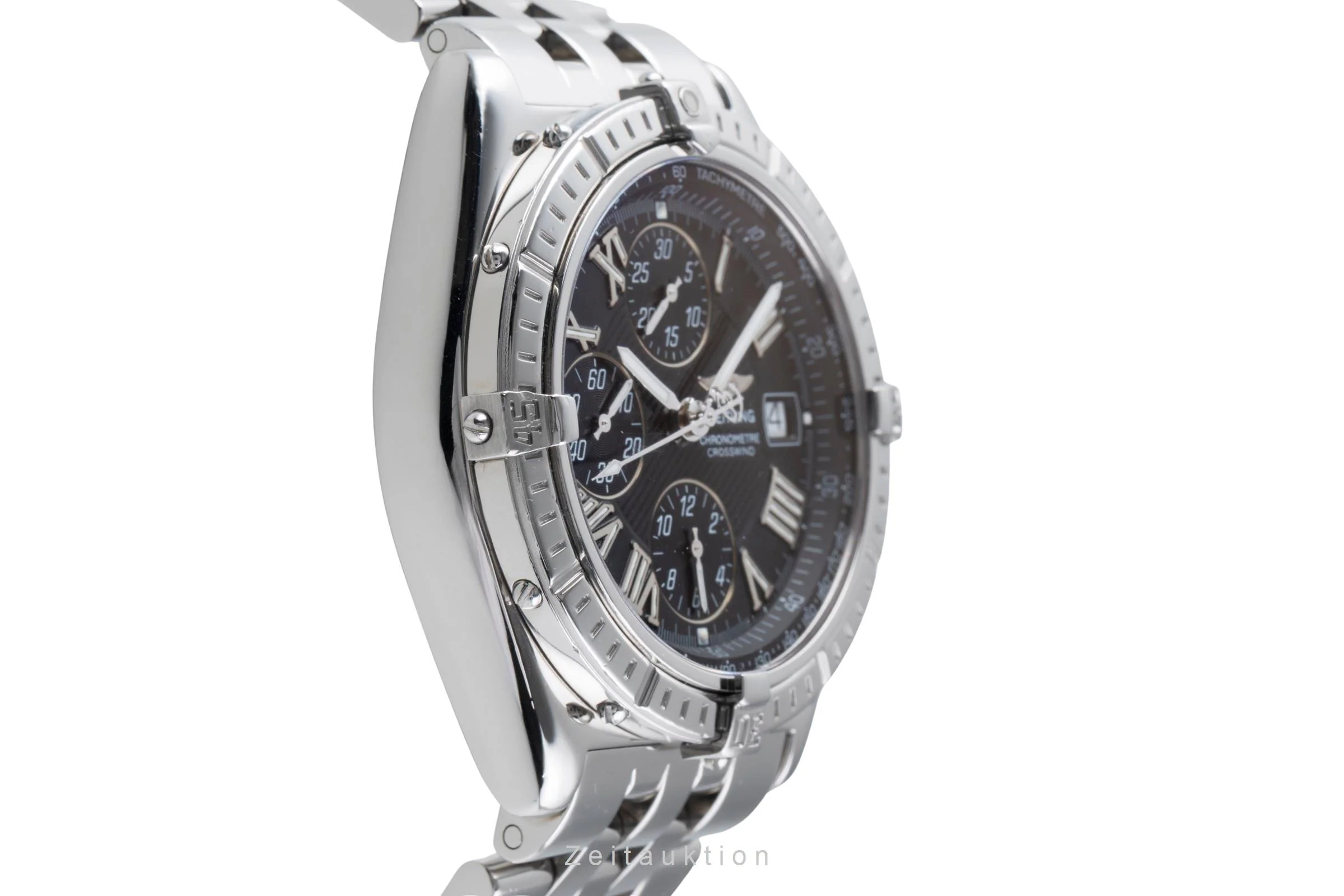 Breitling Crosswind chronograph steel automatic men's watch A13355-105  [2506157] - Image 8