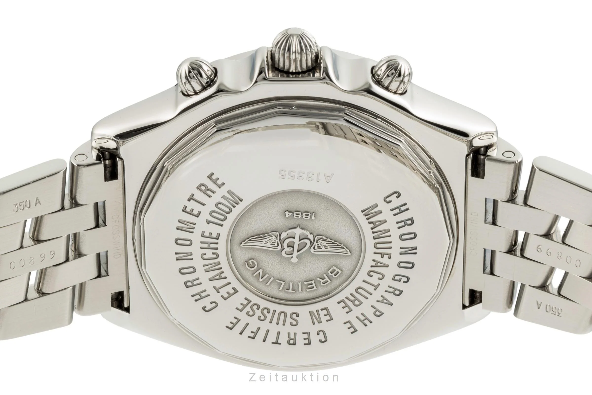 Breitling Crosswind chronograph steel automatic men's watch A13355 LP: 7900EUR  [2401379] - Image 10