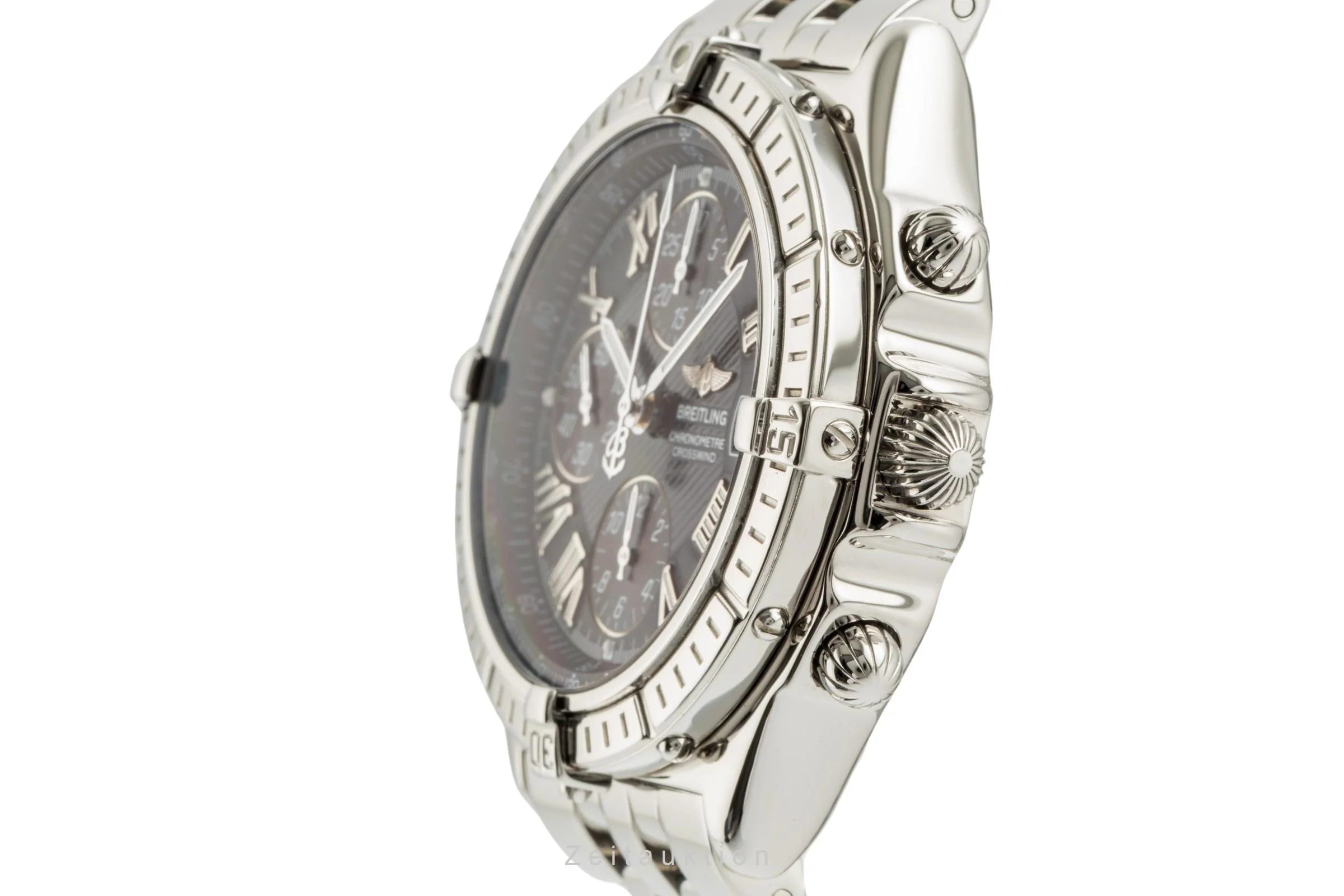 Breitling Crosswind chronograph steel automatic men's watch A13355 LP: 7900EUR  [2401379] - Image 6