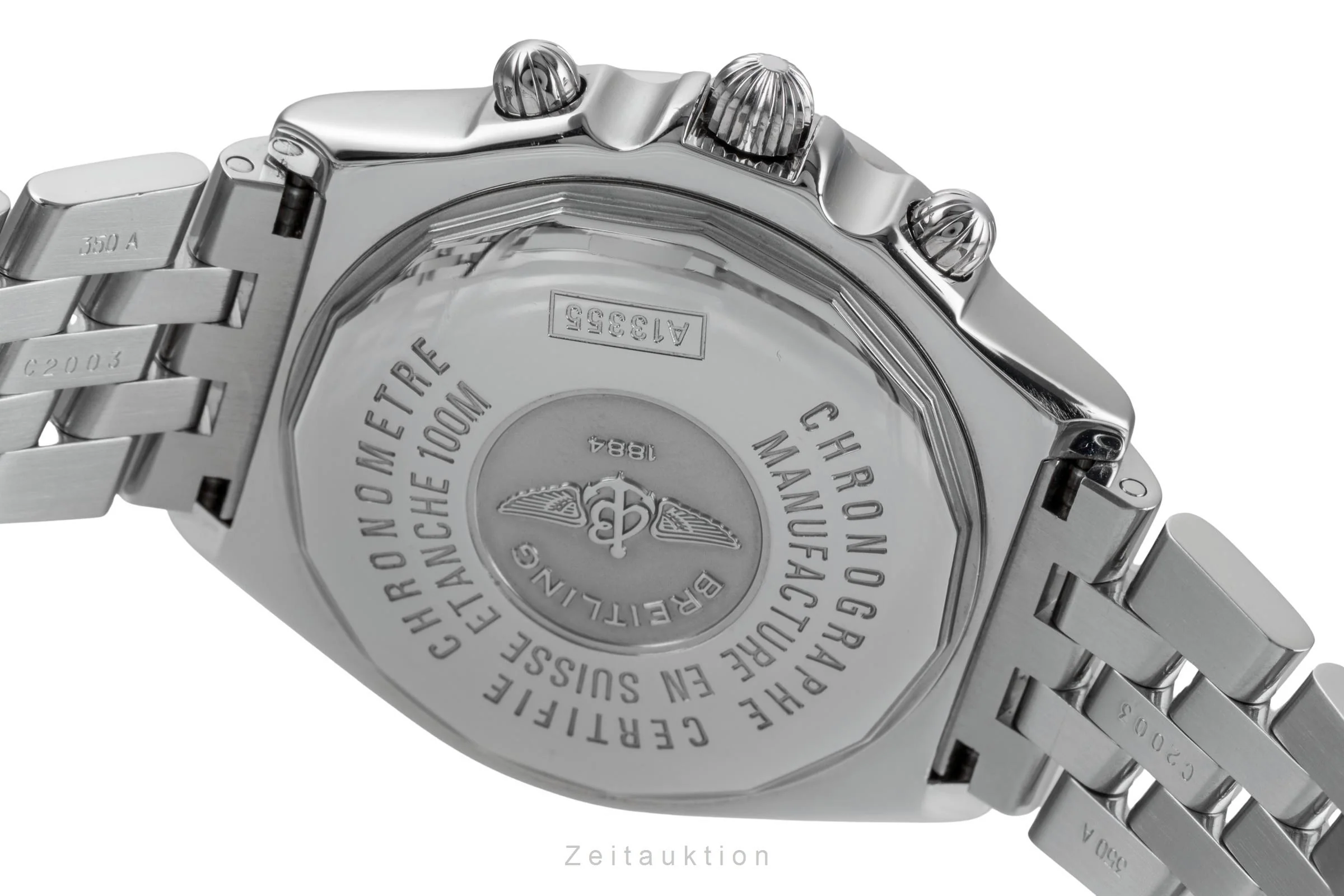 Breitling Crosswind chronograph steel automatic men's watch A13355  [2504590] - Image 12