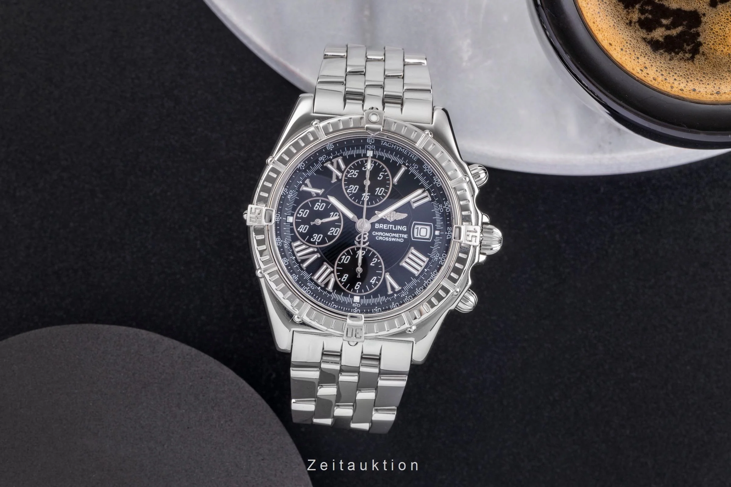 Breitling Crosswind chronograph steel automatic men's watch A13355  [2504590] - Image 4