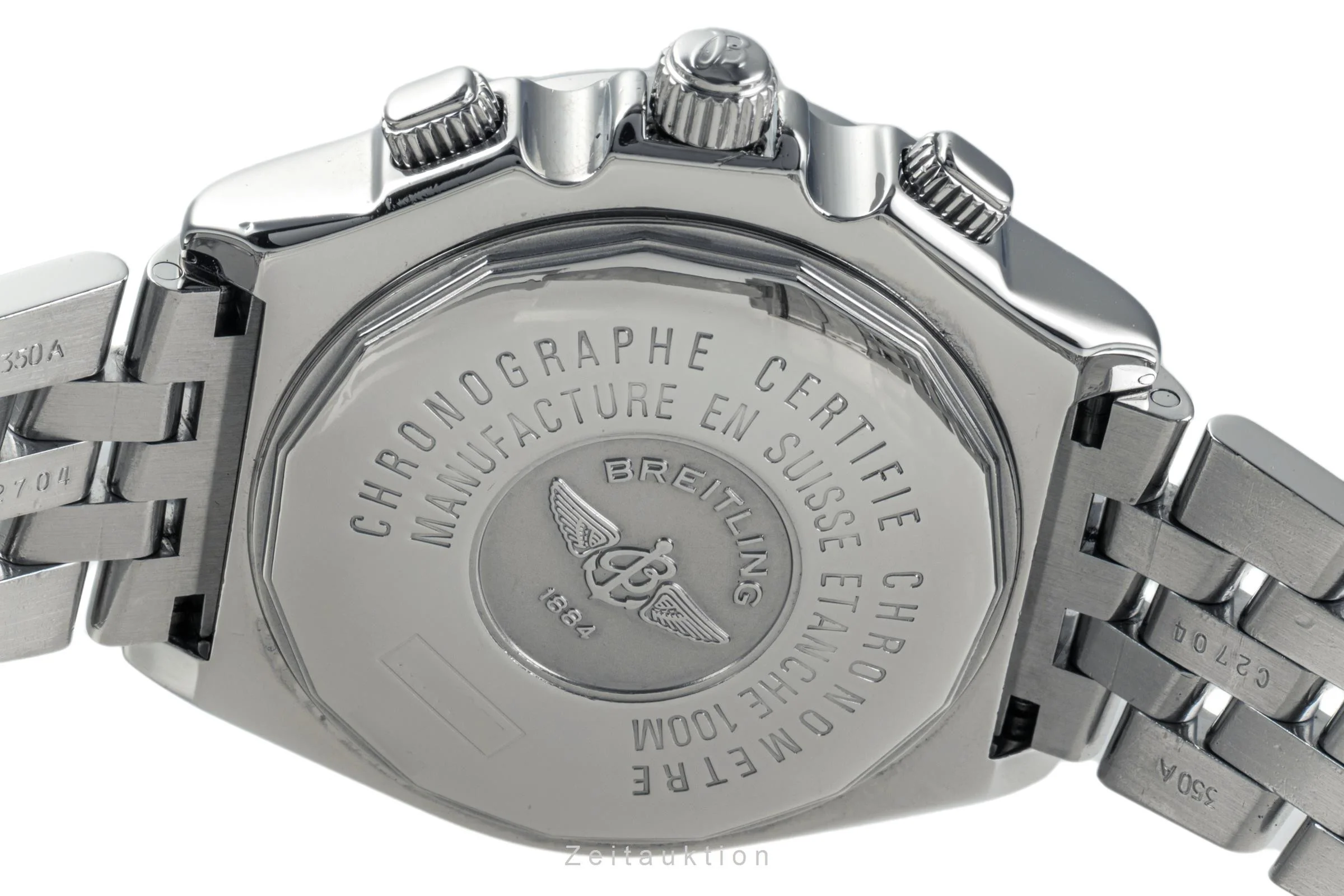 Breitling Crosswind chronograph steel automatic men's watch A44355  [2304191] - Image 10