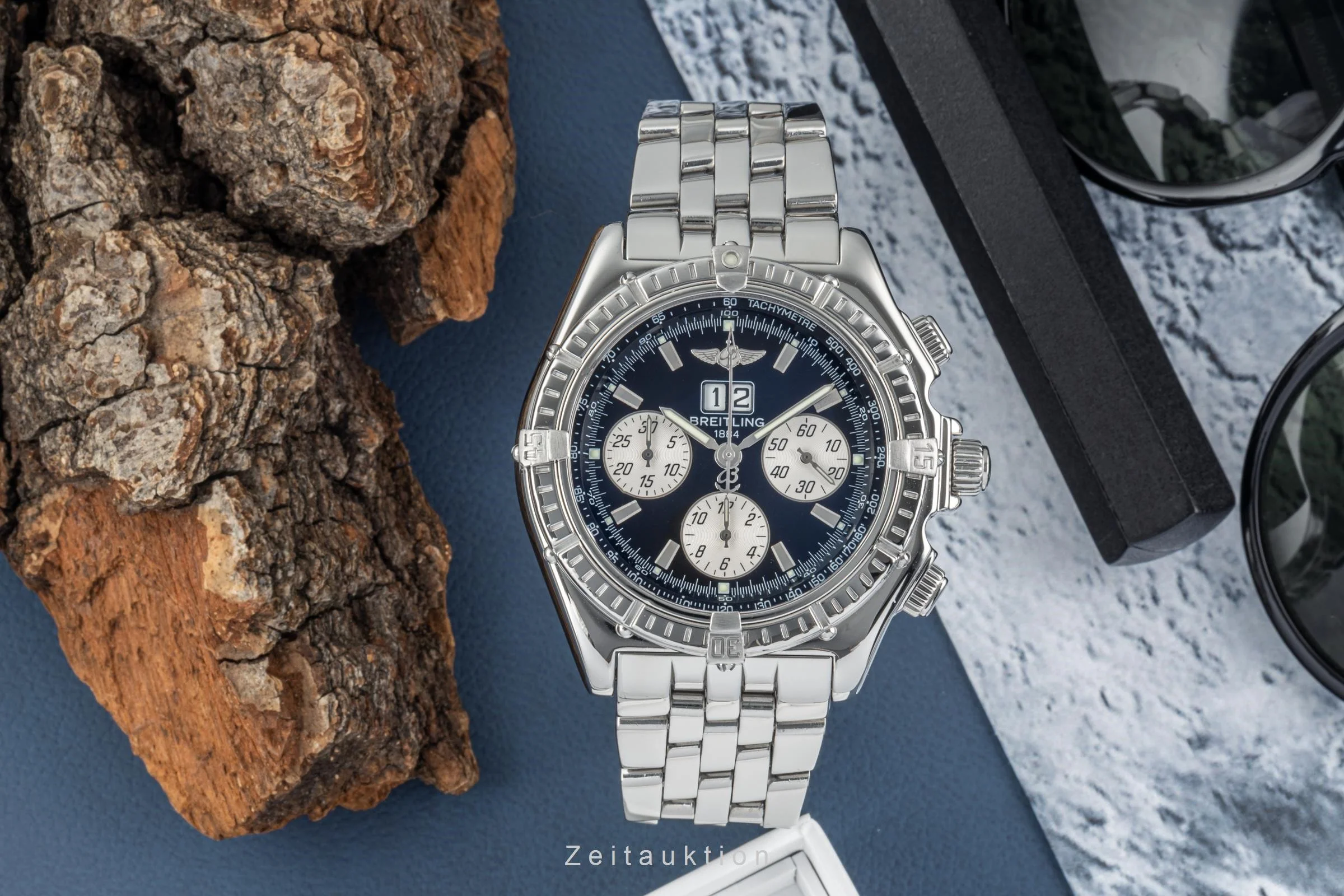 Breitling Crosswind chronograph steel automatic men's watch A44355  [2304191] - Image 3