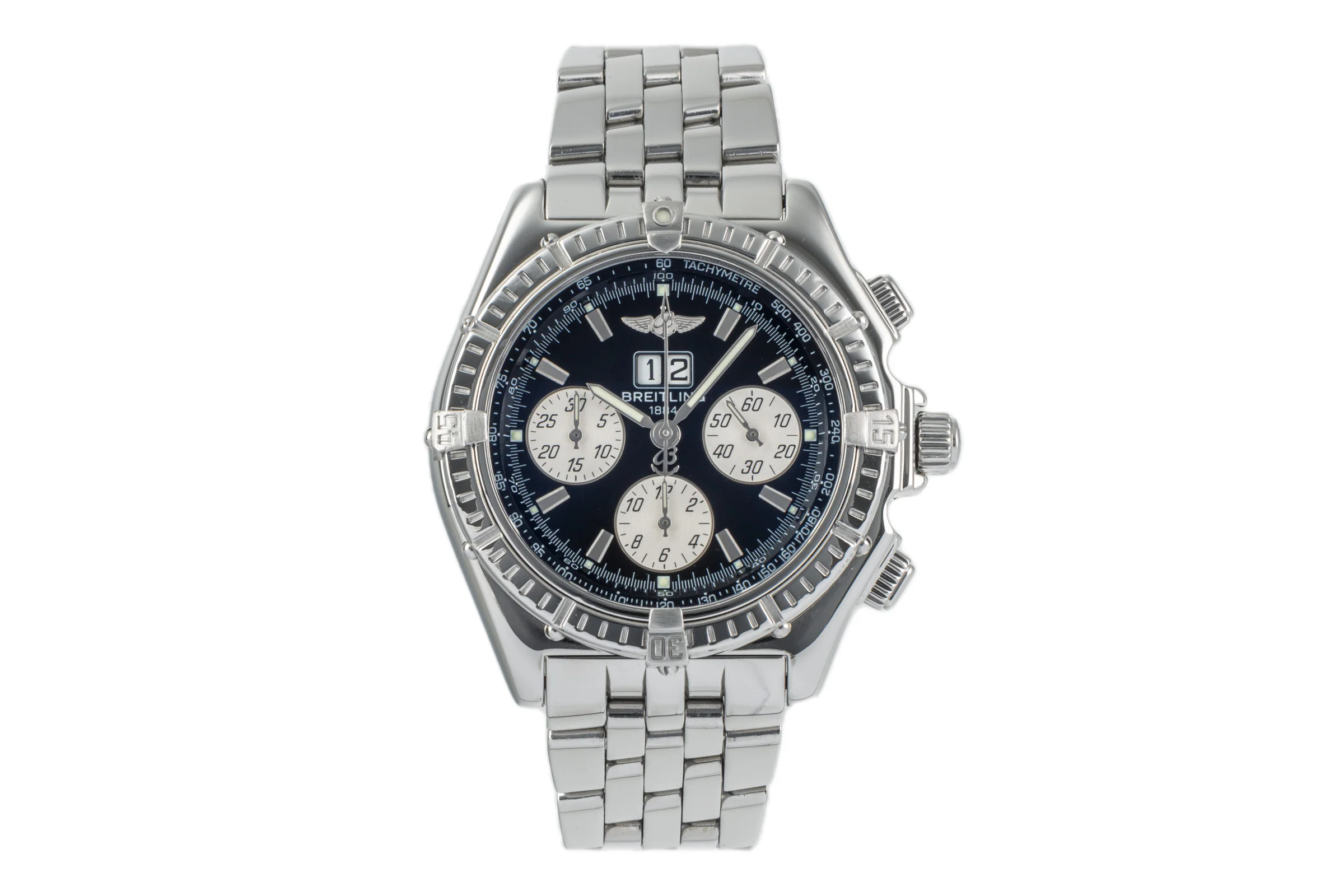 Breitling Crosswind chronograph steel automatic men's watch A44355  [2304191] - Image 4