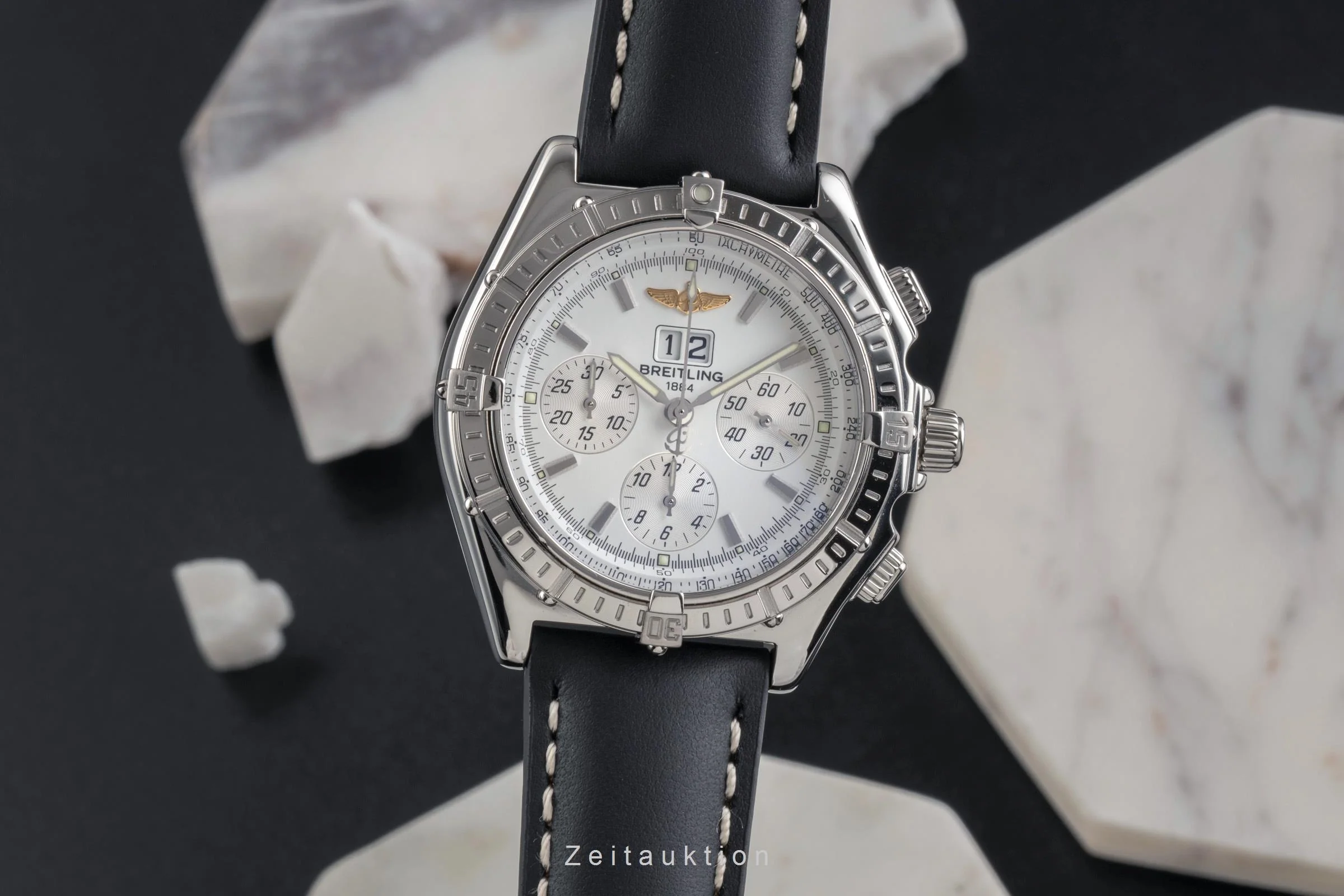 Breitling Crosswind chronograph steel automatic men's watch A44355  [2502844] - Image 2