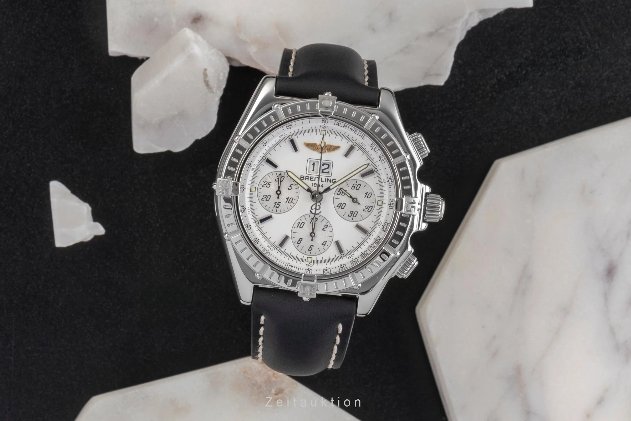 Breitling Crosswind chronograph steel automatic men's watch A44355  [2502844] - Image 4