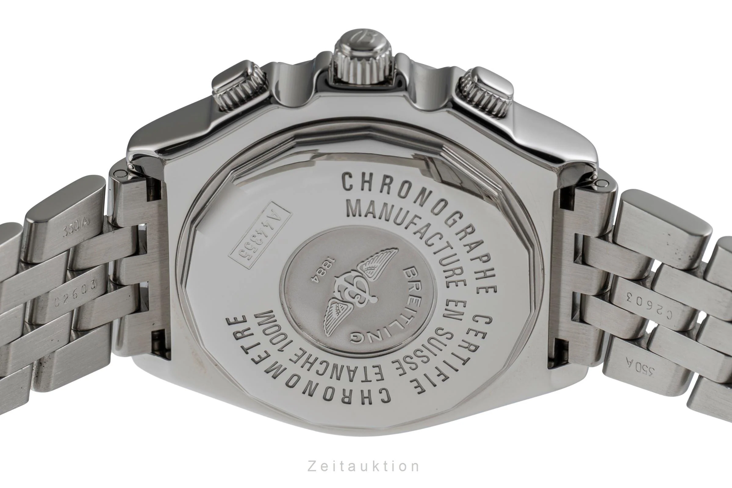 Breitling Crosswind chronograph steel automatic men's watch A44355  [2504322] - Image 12