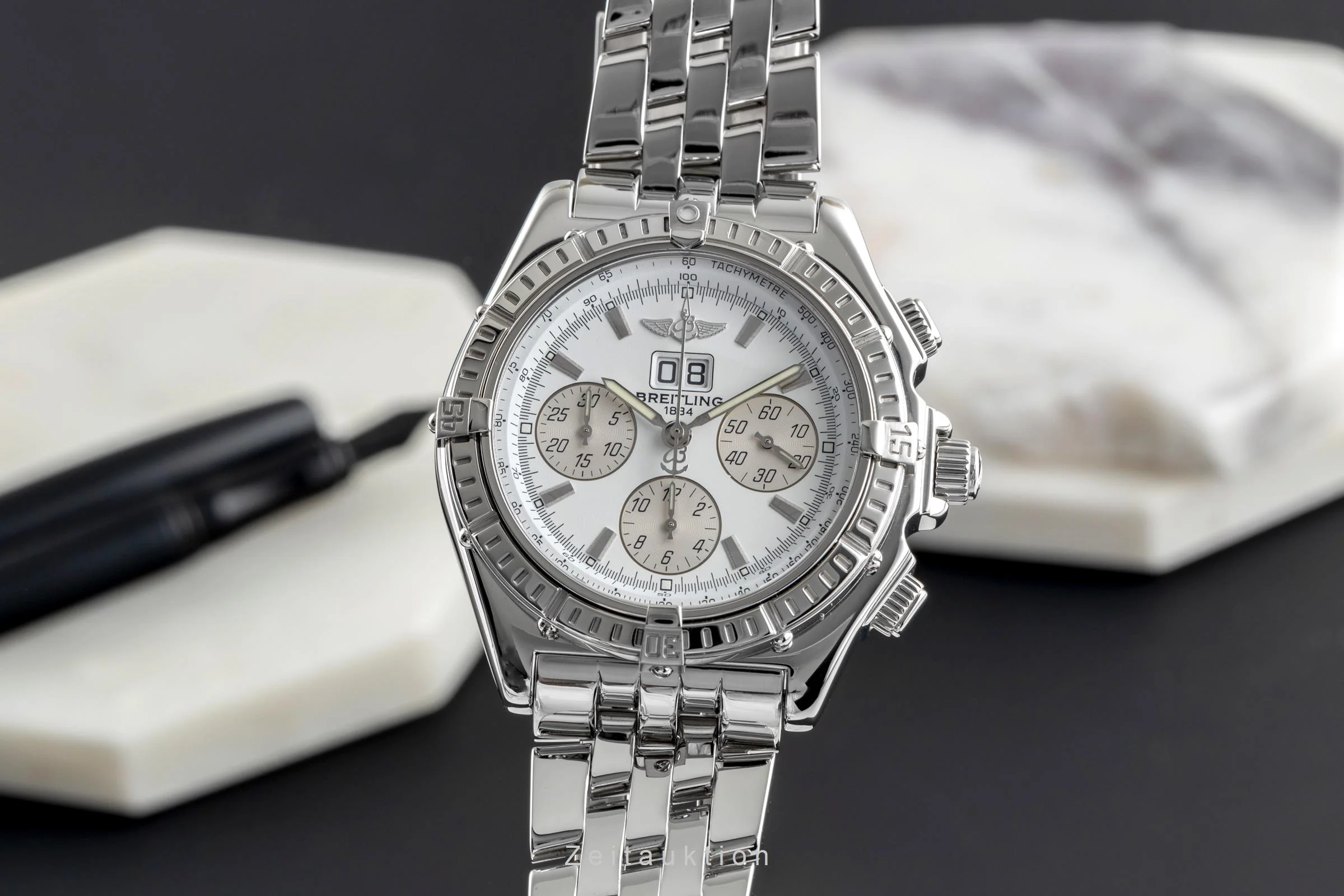 Breitling Crosswind chronograph steel automatic men's watch A44355  [2504322] - Image 2