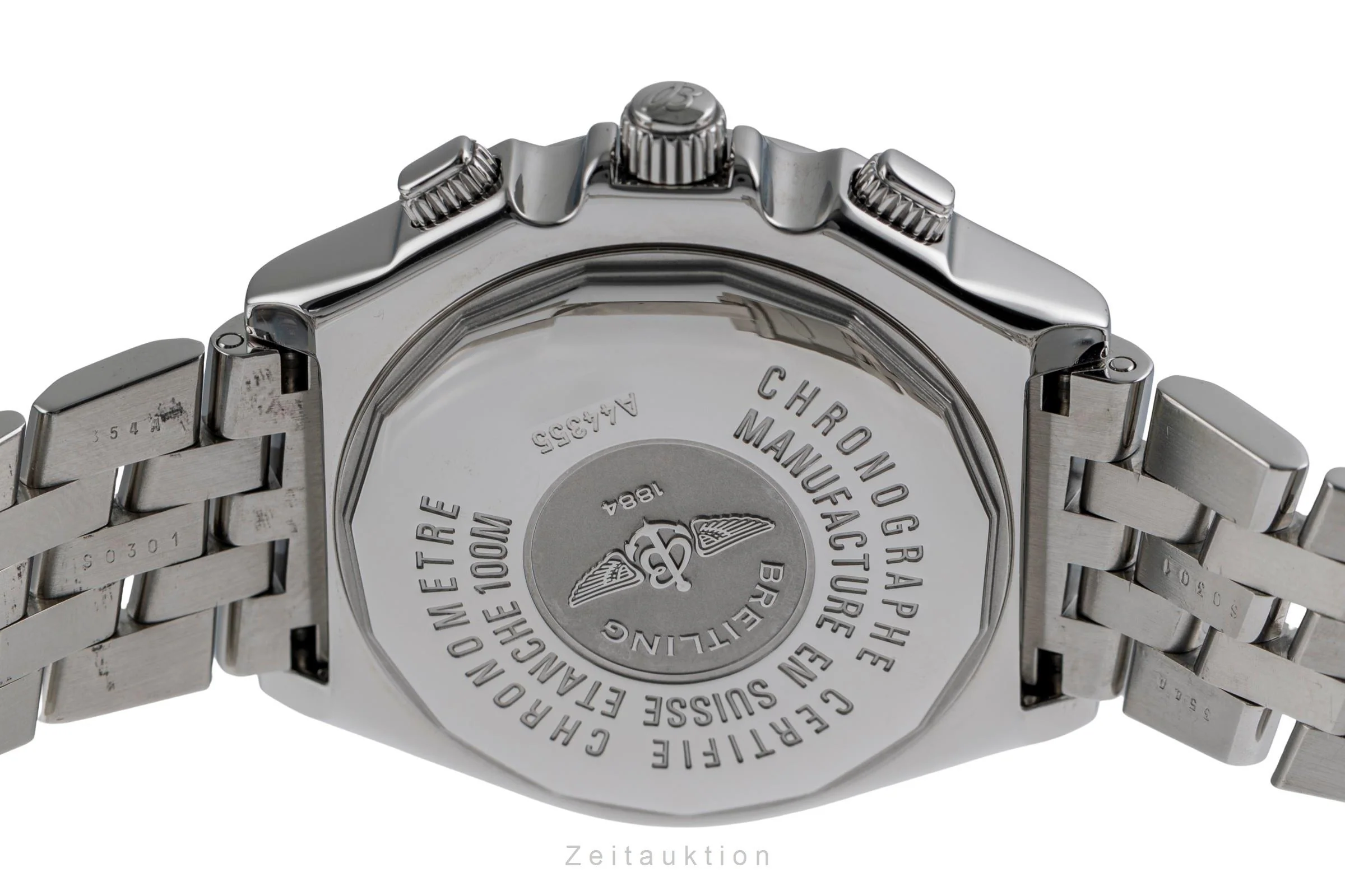 Breitling Crosswind chronograph steel automatic men's watch A44355  [2504624] - Image 11