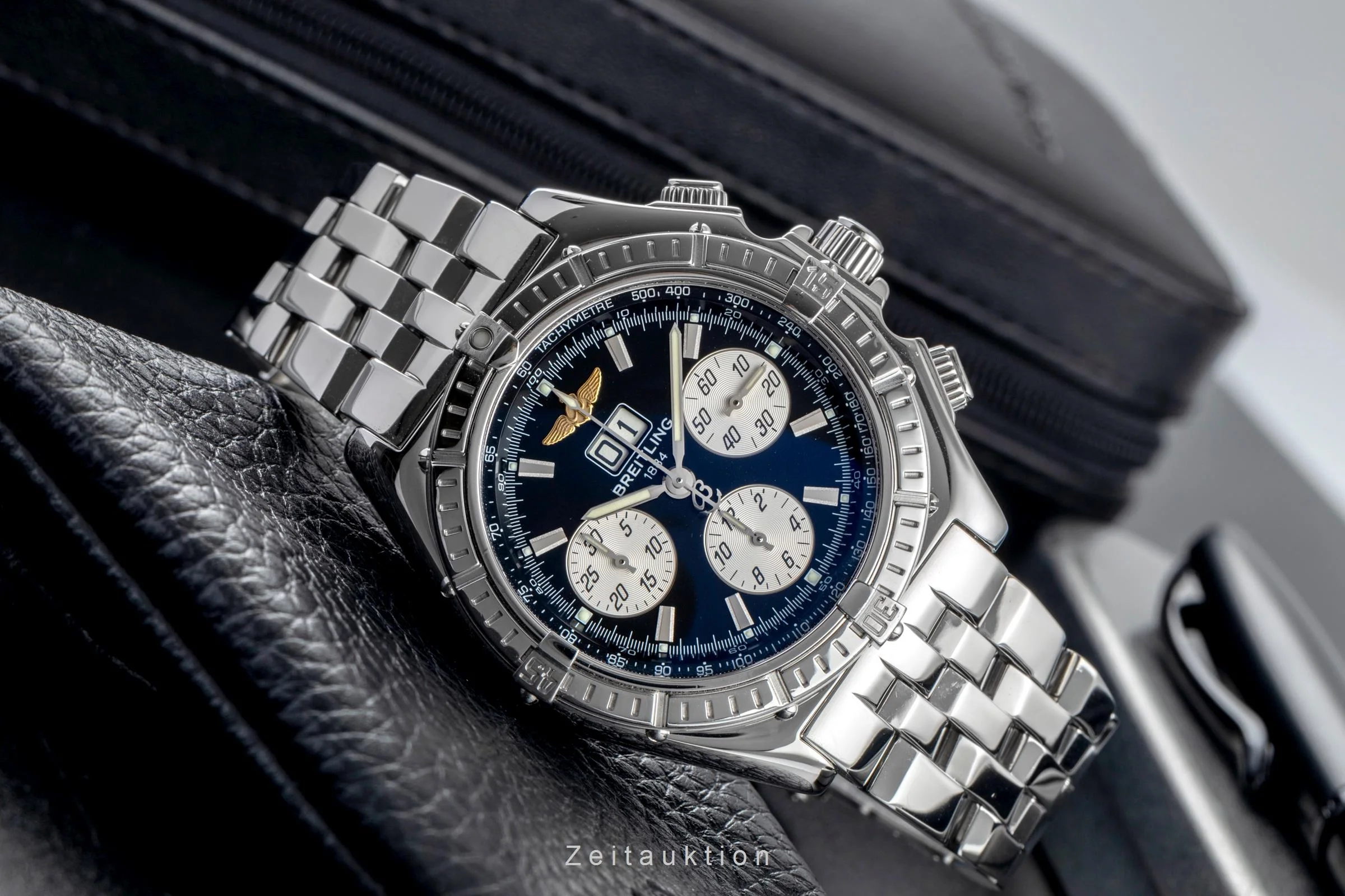 Breitling Crosswind chronograph steel automatic men's watch A44355  [2504624] - Image 3